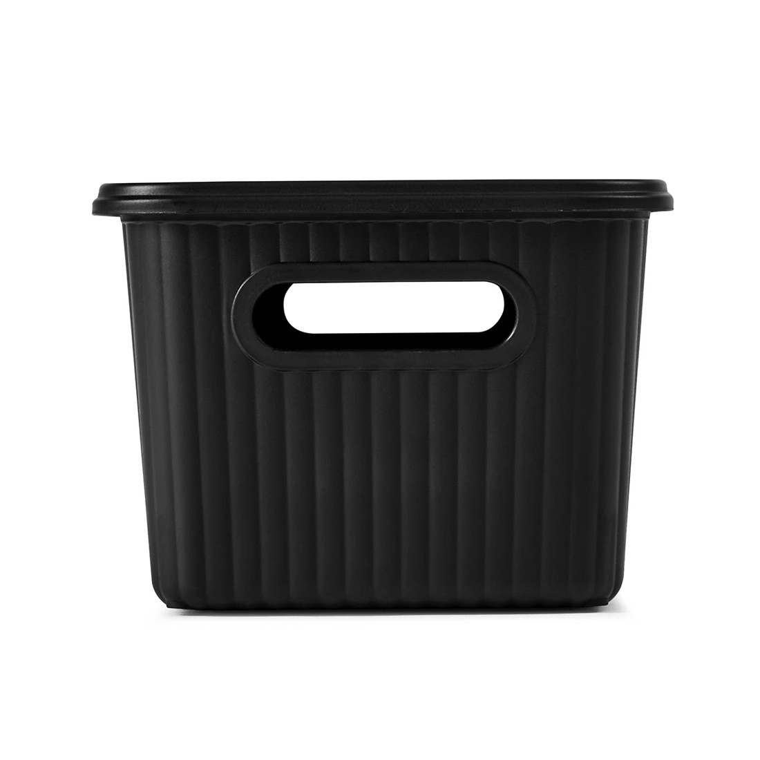 5 5L Ribbed Container - Black, 5 of 10