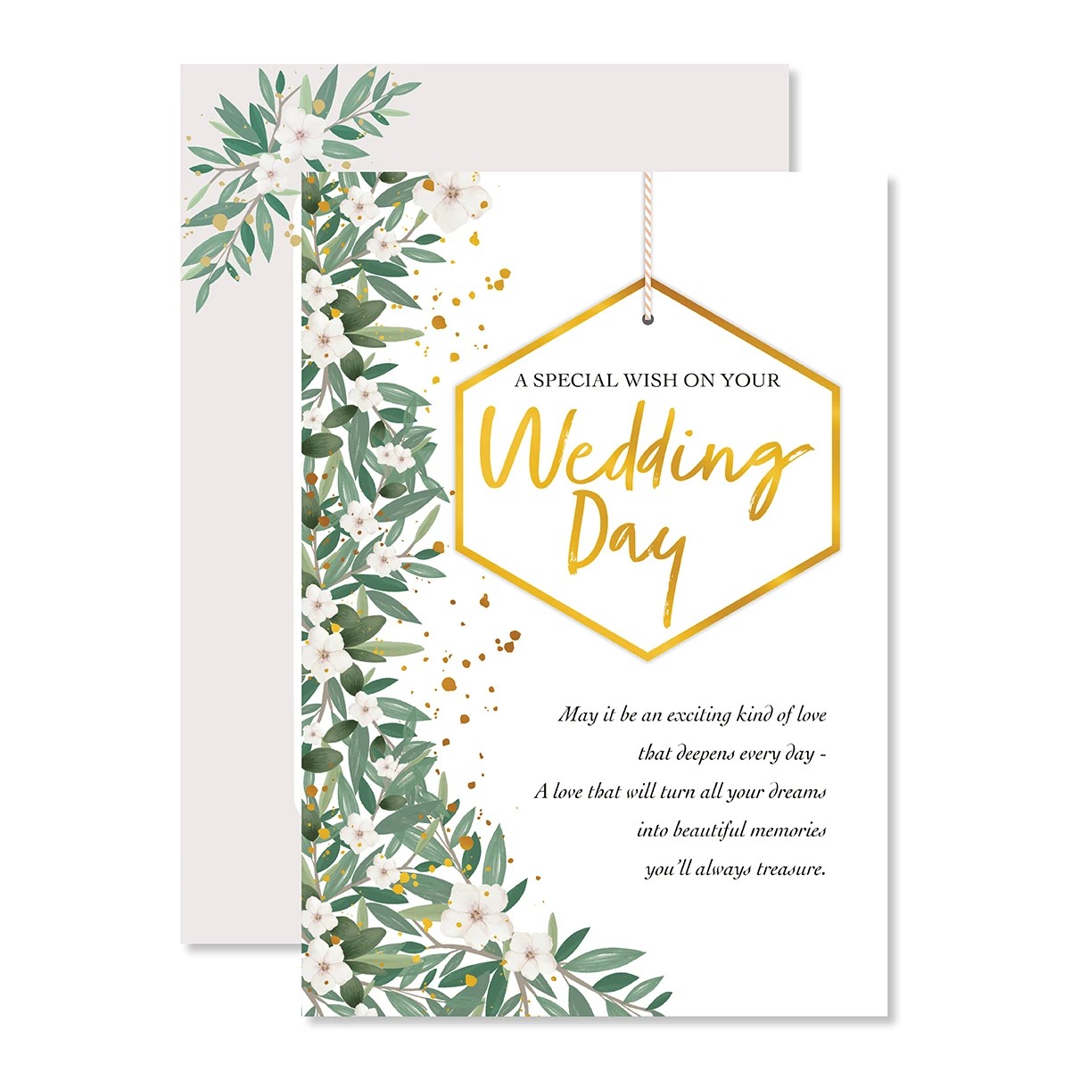 1 Hallmark Wedding Card - Australian Floral, 1 of 3