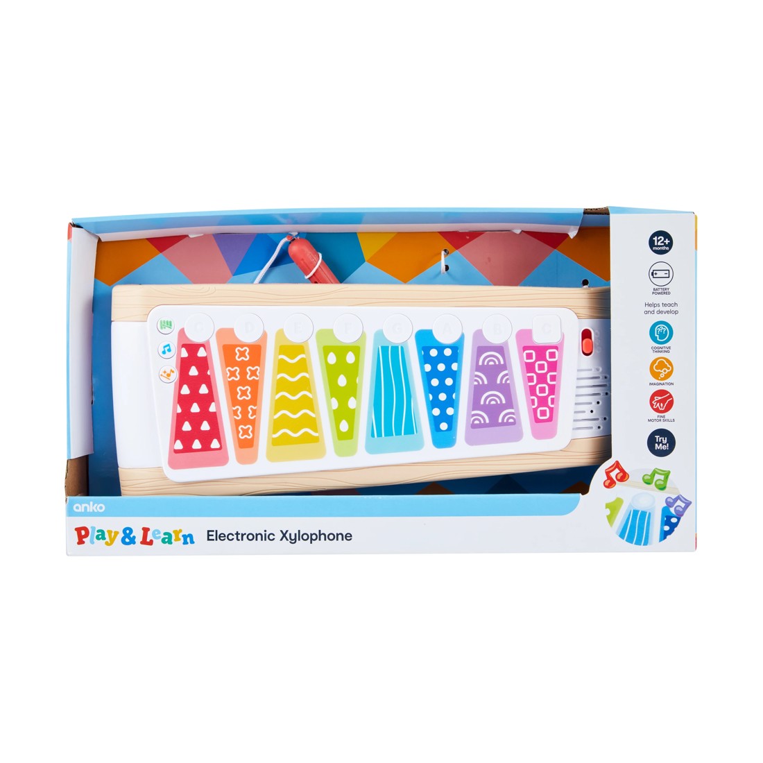 5 Play and Learn Electronic Xylophone, 5 of 6