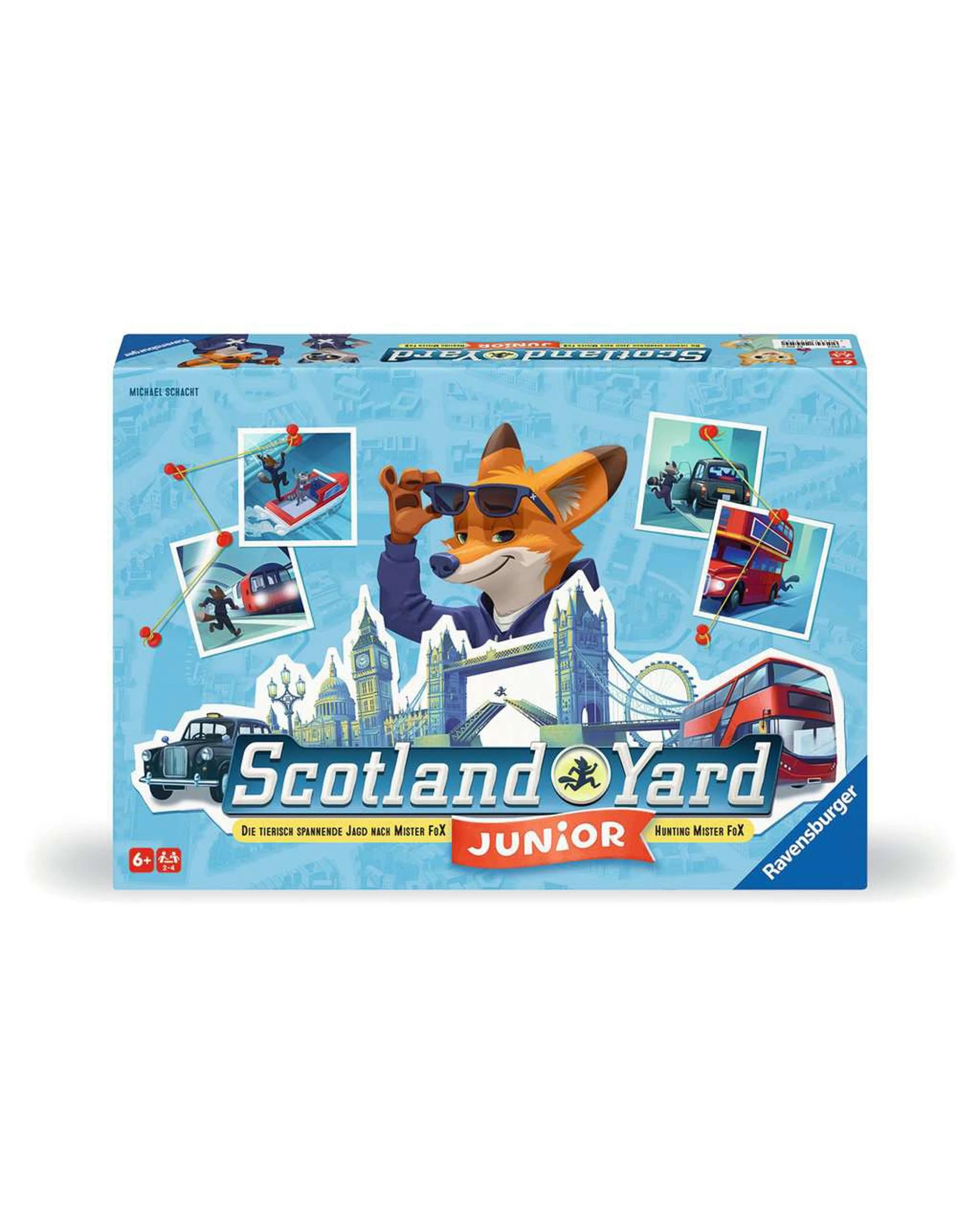 1 Scotland Yard Junior Ravensburger Refresh Board Game, 1 of 4