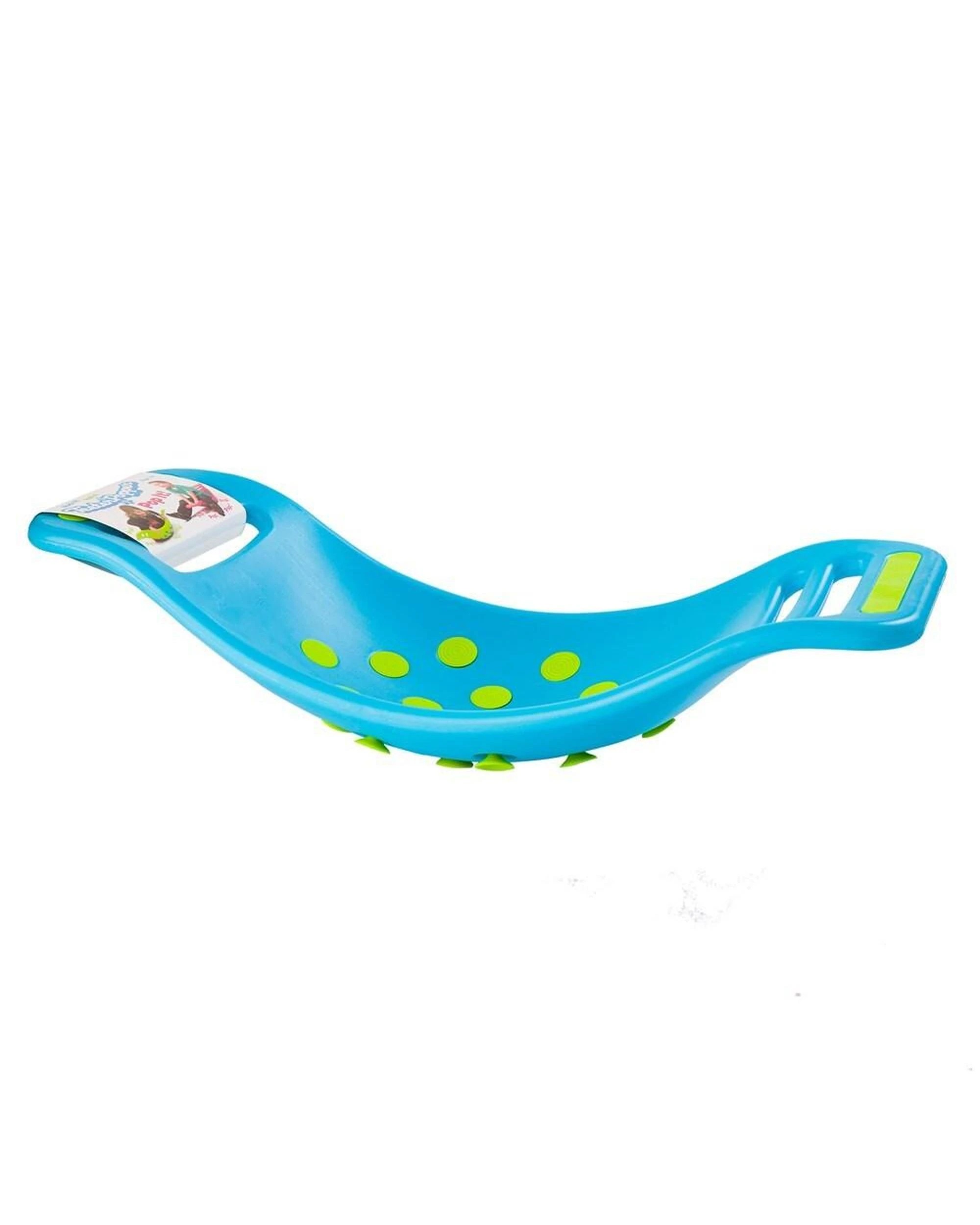1 Fat Brain Teeter Popper Kids Balance Toy  Rocking Seat  Blue FA0951, 1 of 4