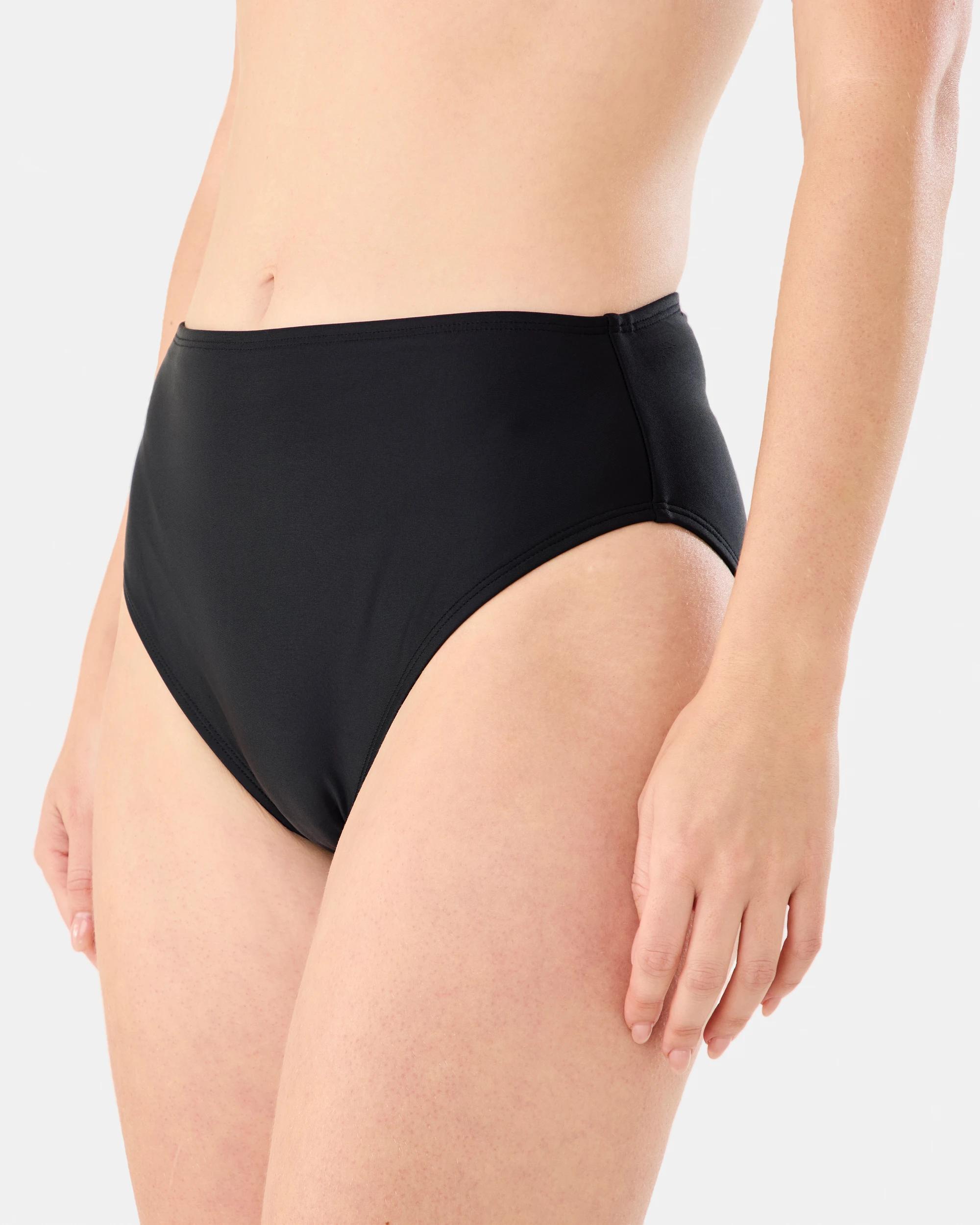 2 High Waist Bikini Briefs Black, 2 of 5