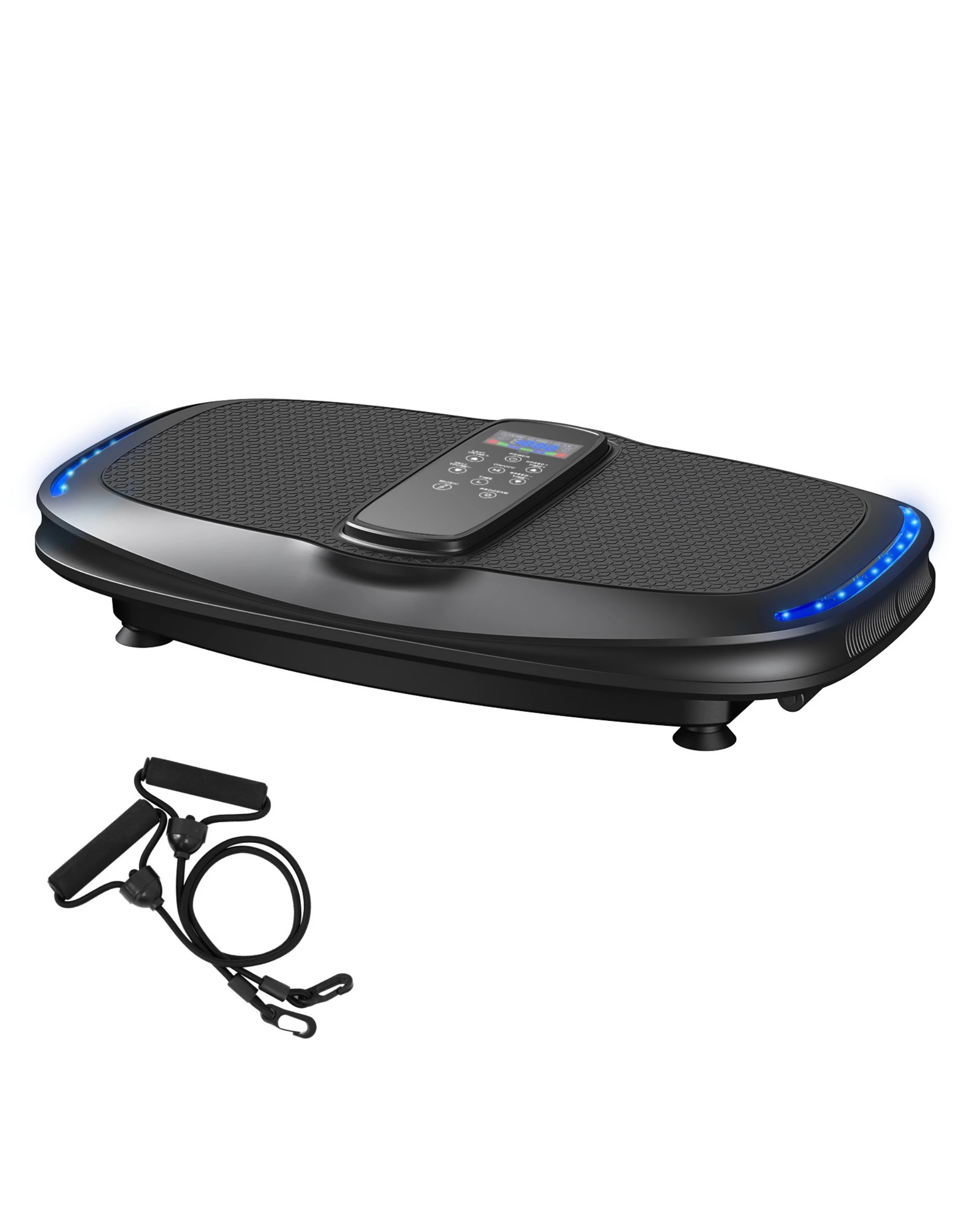 4 Advwin 80cm Extra-Wide Vibration Platform Exercise Machine w/LED Light, 200 Speed, 200kg Capacity, 4 of 7
