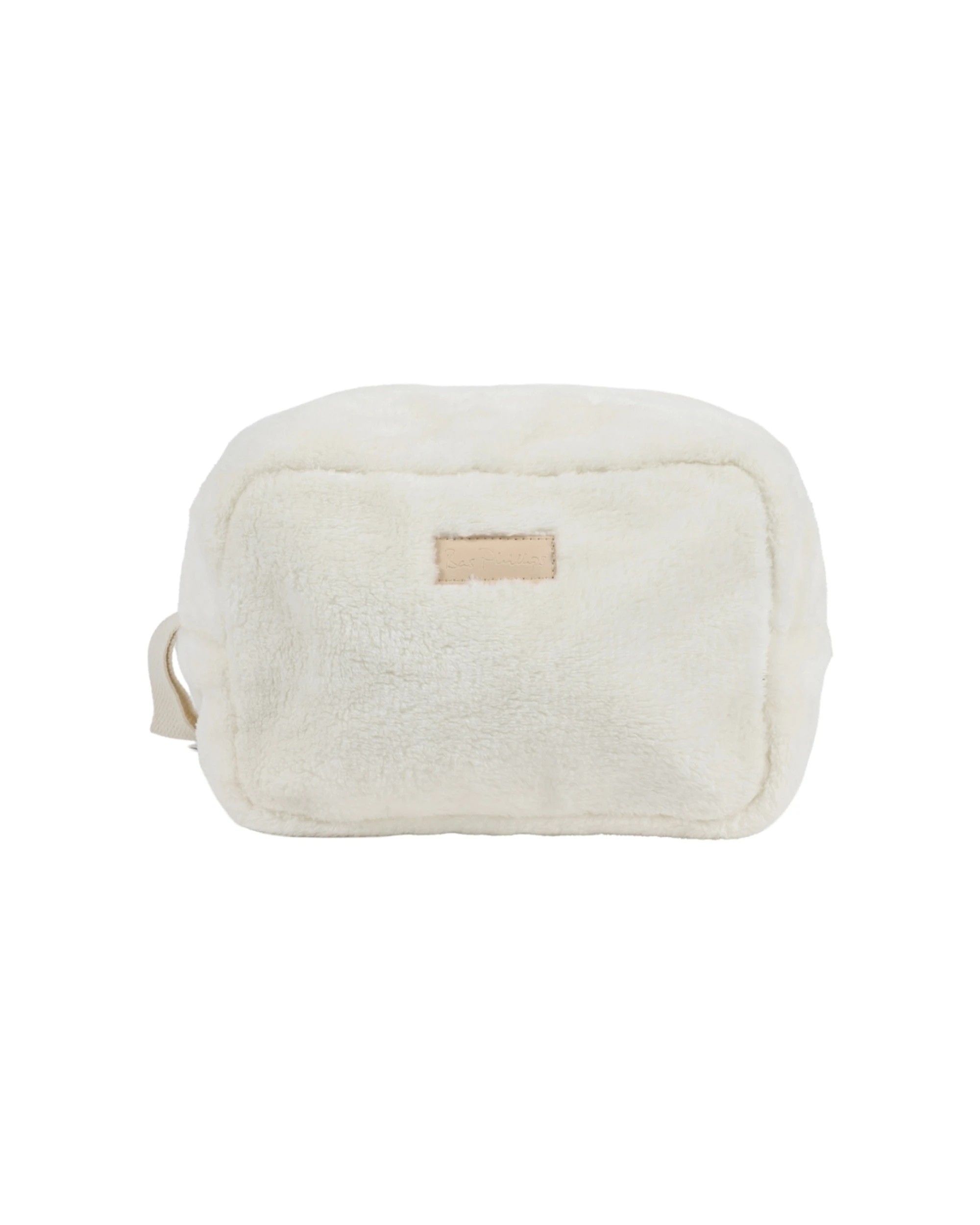 3 Bas Phillips Mink Polyester Cosmetic Makeup Toiletries Bag Vanilla - Beige, 3 of 4