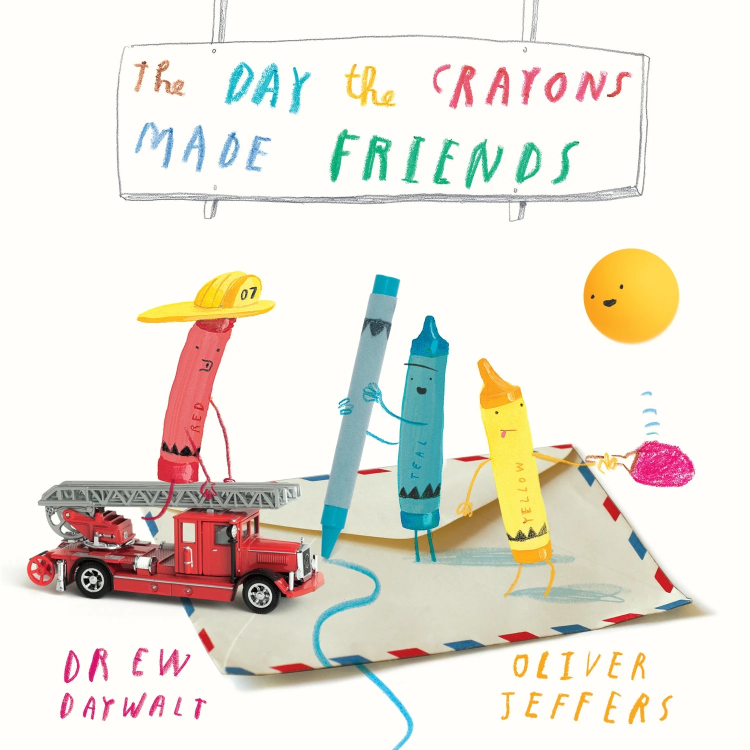 1 The Day the Crayons Made Friends by Drew Daywalt - Book