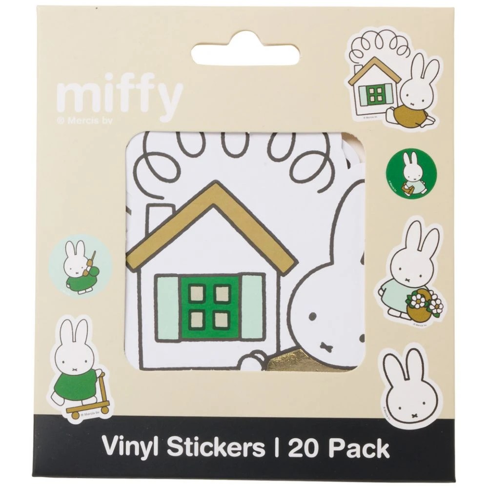 1 Miffy Vinyl Sticker 20 Pack, 1 of 2