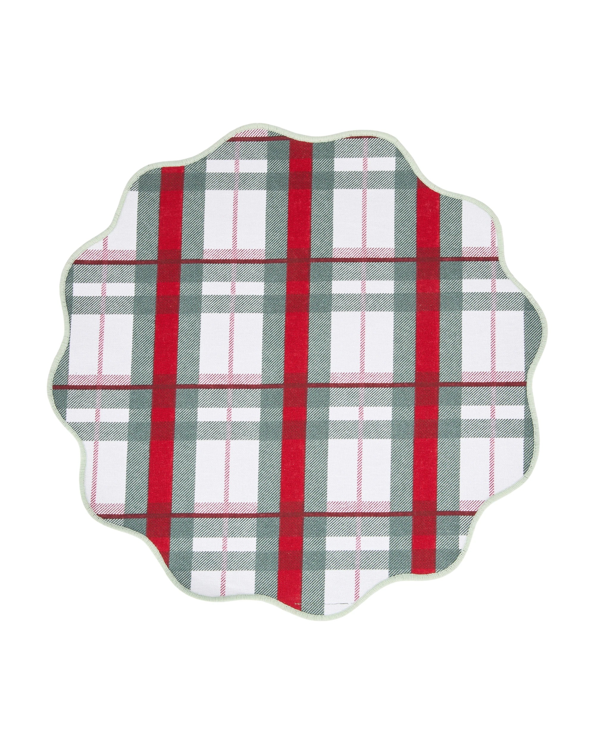1 Plaid Reversible Placemat, 1 of 3