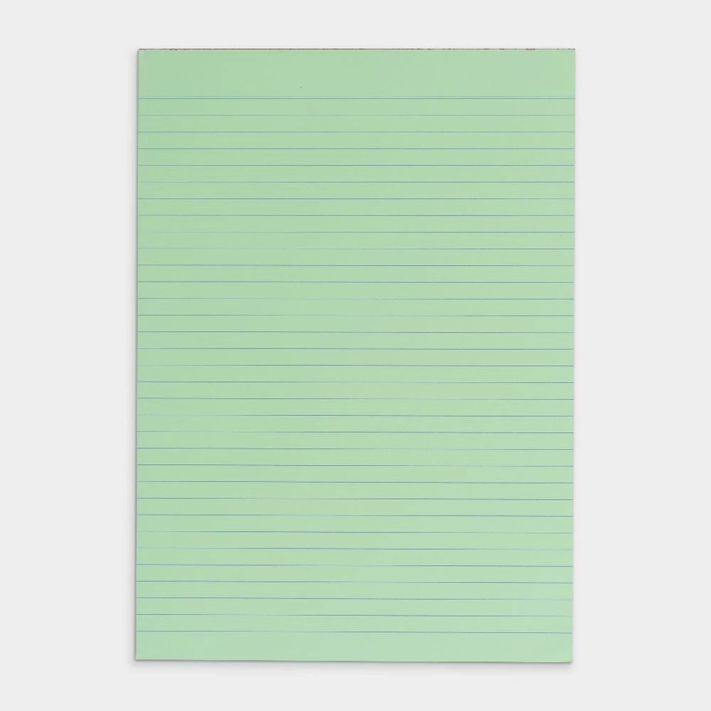 5 Ruled Notepad Green, 5 of 6