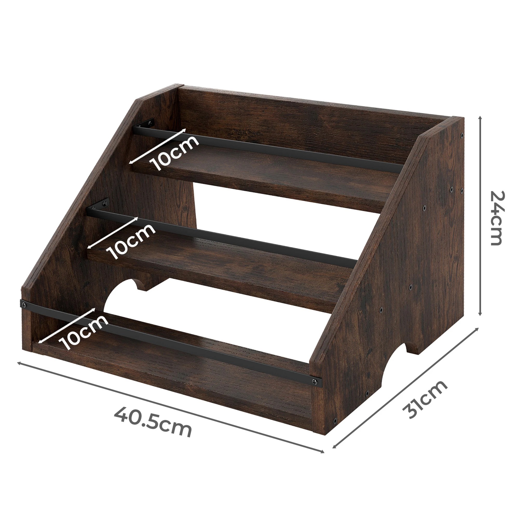 3 Toque Counter Top Wine Rack, 3 of 9