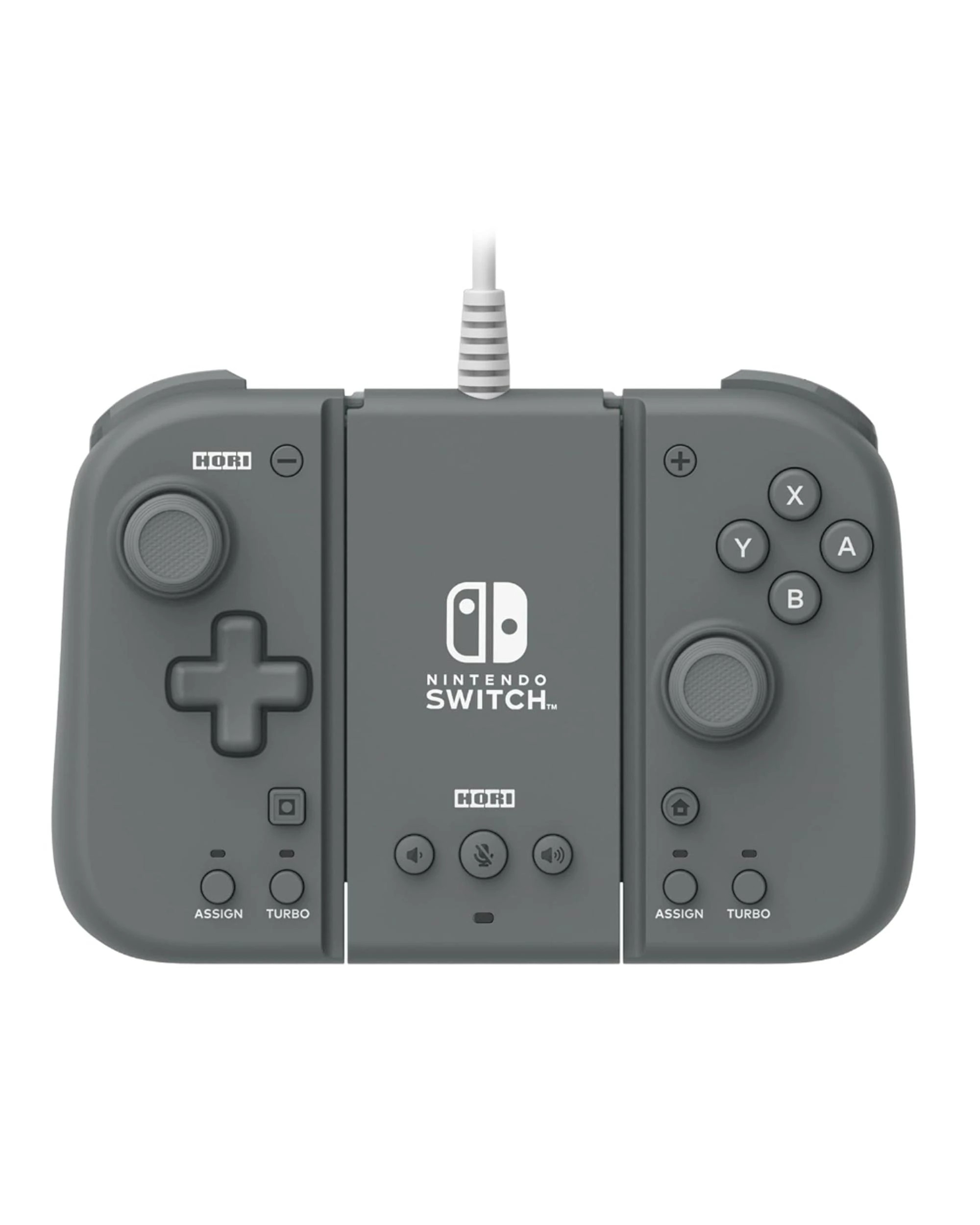 3 HORI Switch Split Pad Compact Attachment Set - Grey, 3 of 4
