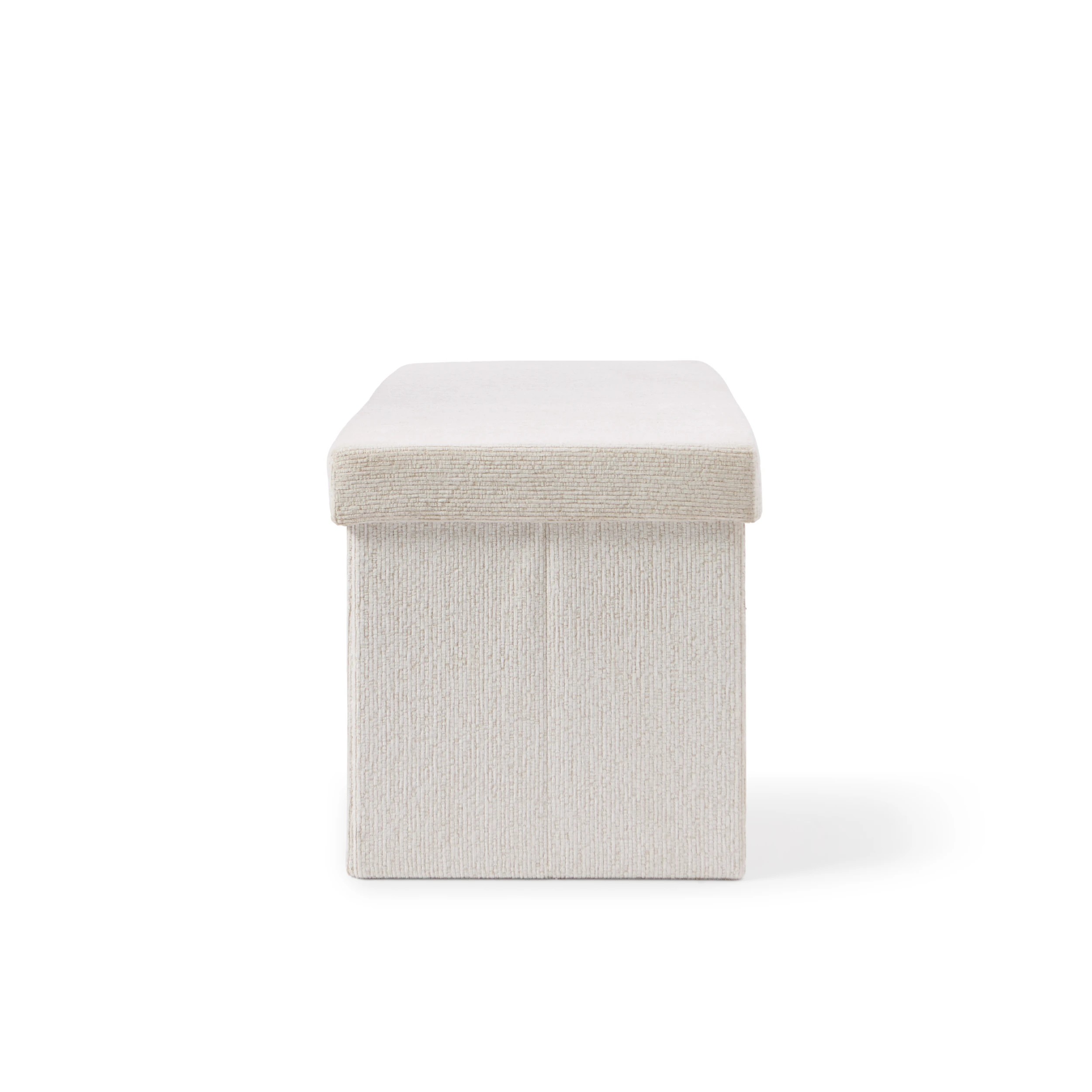 3 Rectangle Storage Ottoman Boucle, 3 of 9