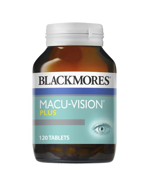 Blackmores 120pc Macu-Vision Plus Supports Eye Macula & Retina Health Supplement Tablets