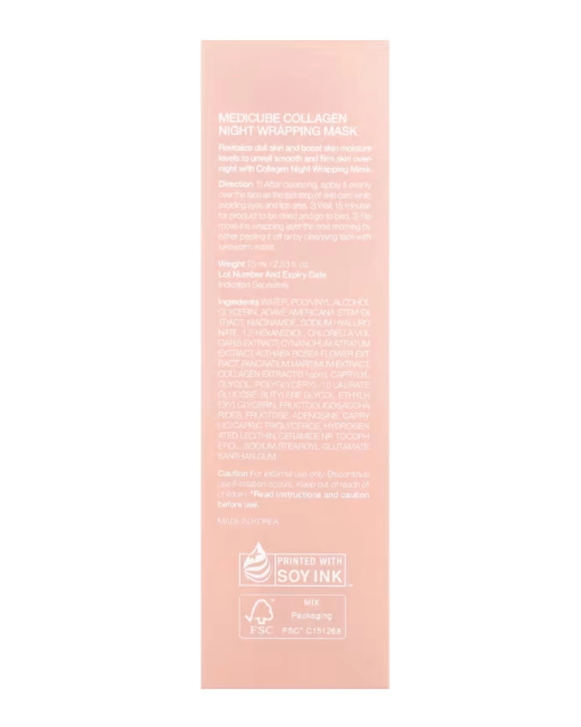 2 Medicube Collagen Night Wrapping Mask 75ml, 2 of 5