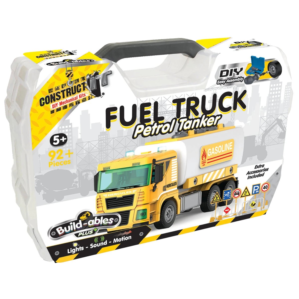 2 Constructit Buildables Plus Fuel Truck Petrol Tanker, 2 of 4