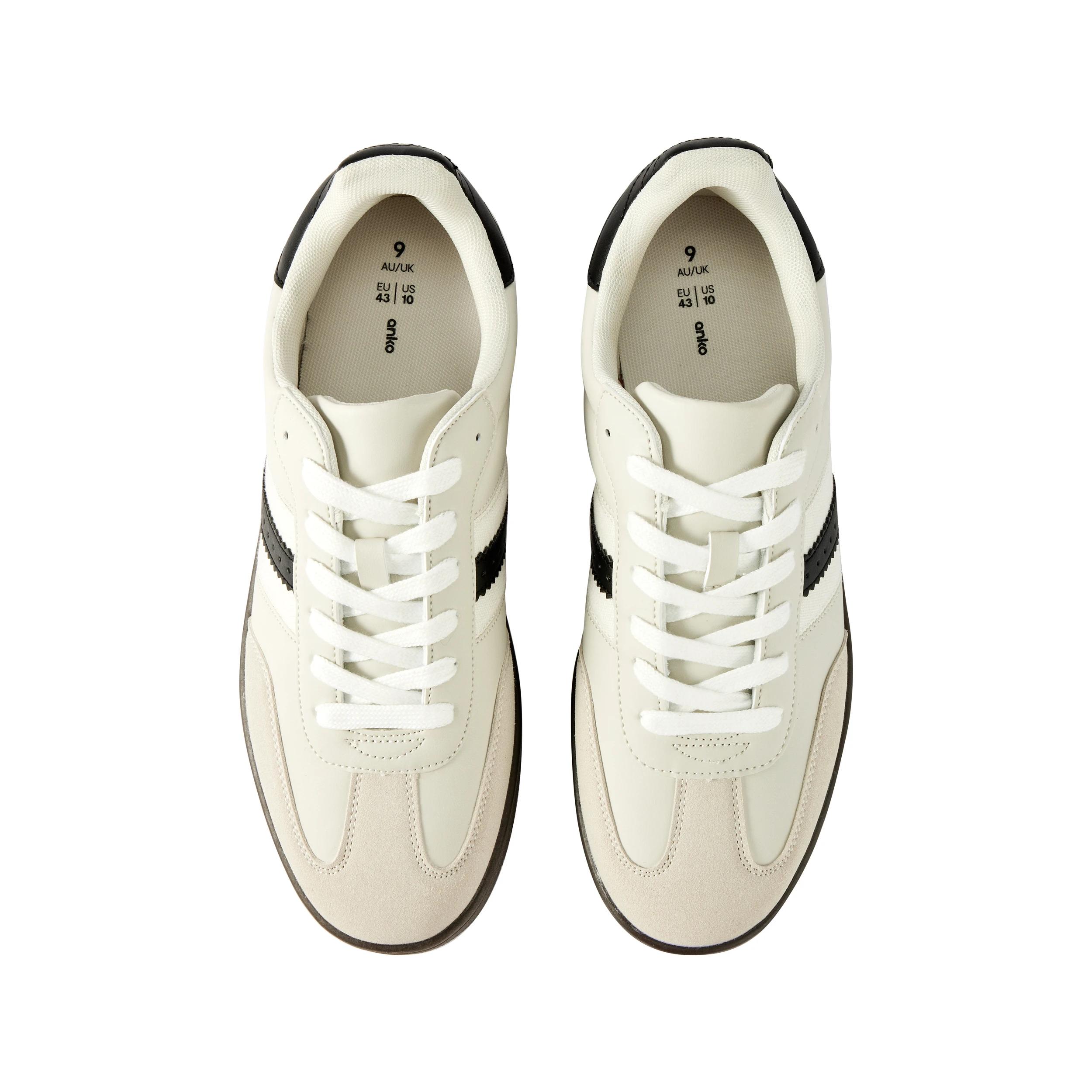 3 Casual Retro Sneakers White, 3 of 5