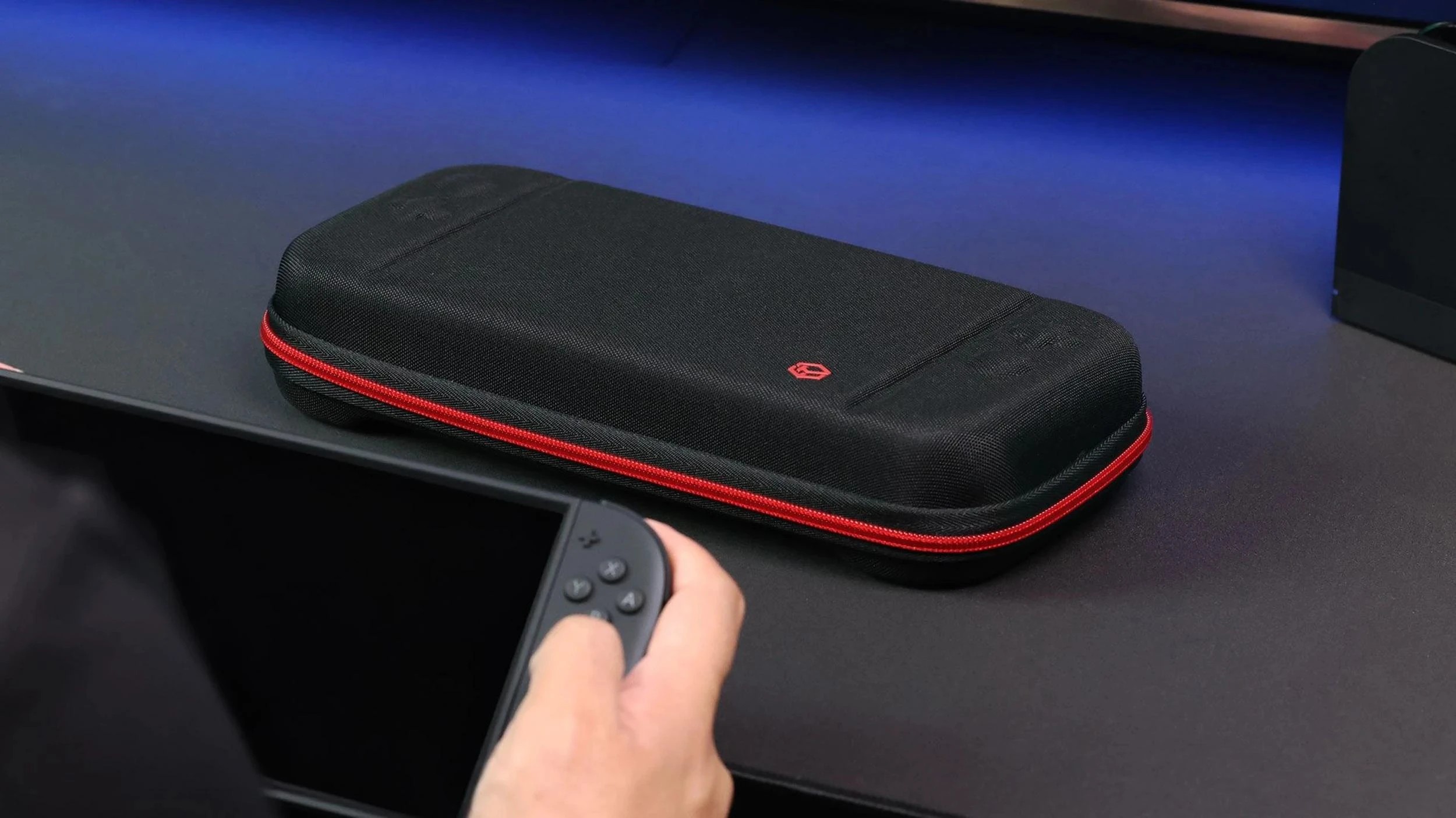 3 Powerwave Premium Carry Case Black Crimson - Nintendo Switch 2 - Multi, 3 of 6