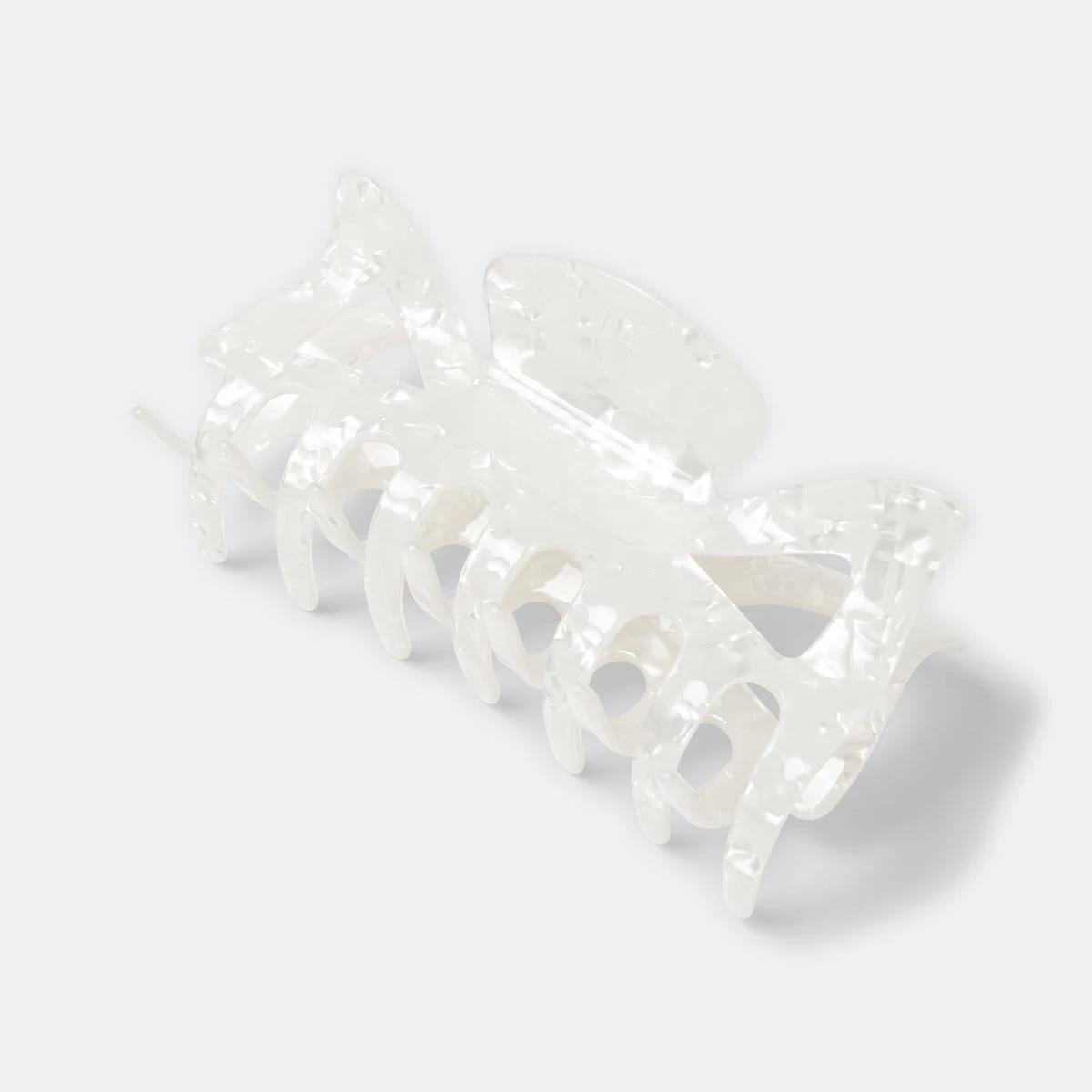 1 Pearl Oversized Claw Hair Clip Pearl, 1 of 4