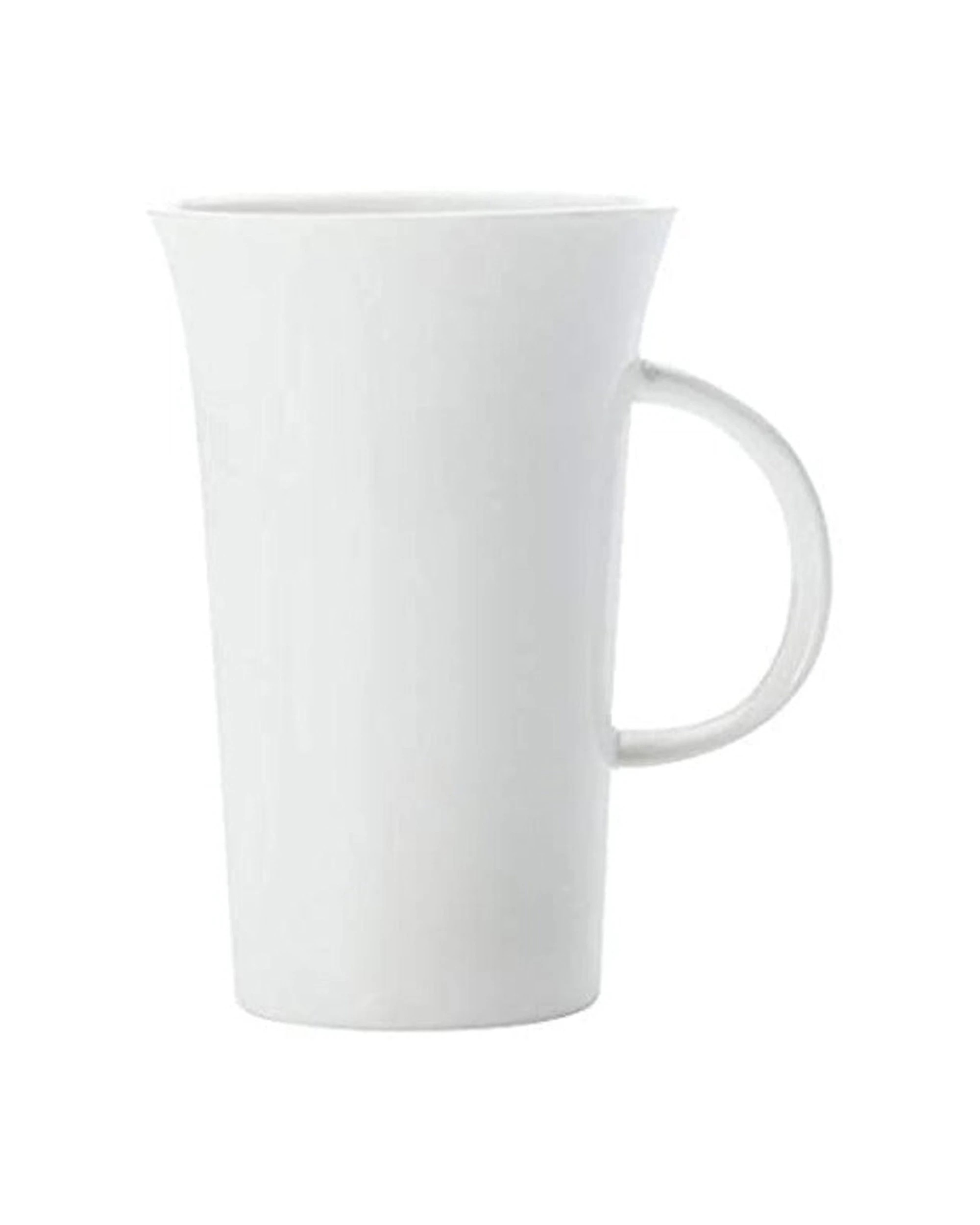 1 Maxwell & Williams Basics 500ml Porcelain Flared Mug Large Dinnerware
 - White, 1 of 3