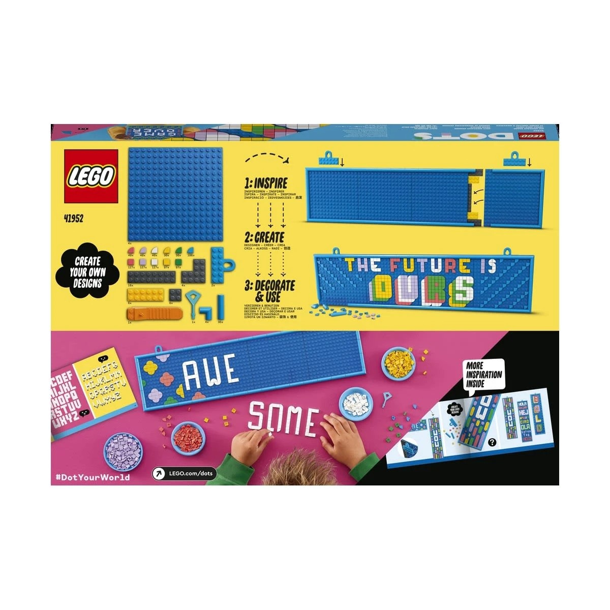10 LEGO DOTS Big Message Board 41952, 10 of 10