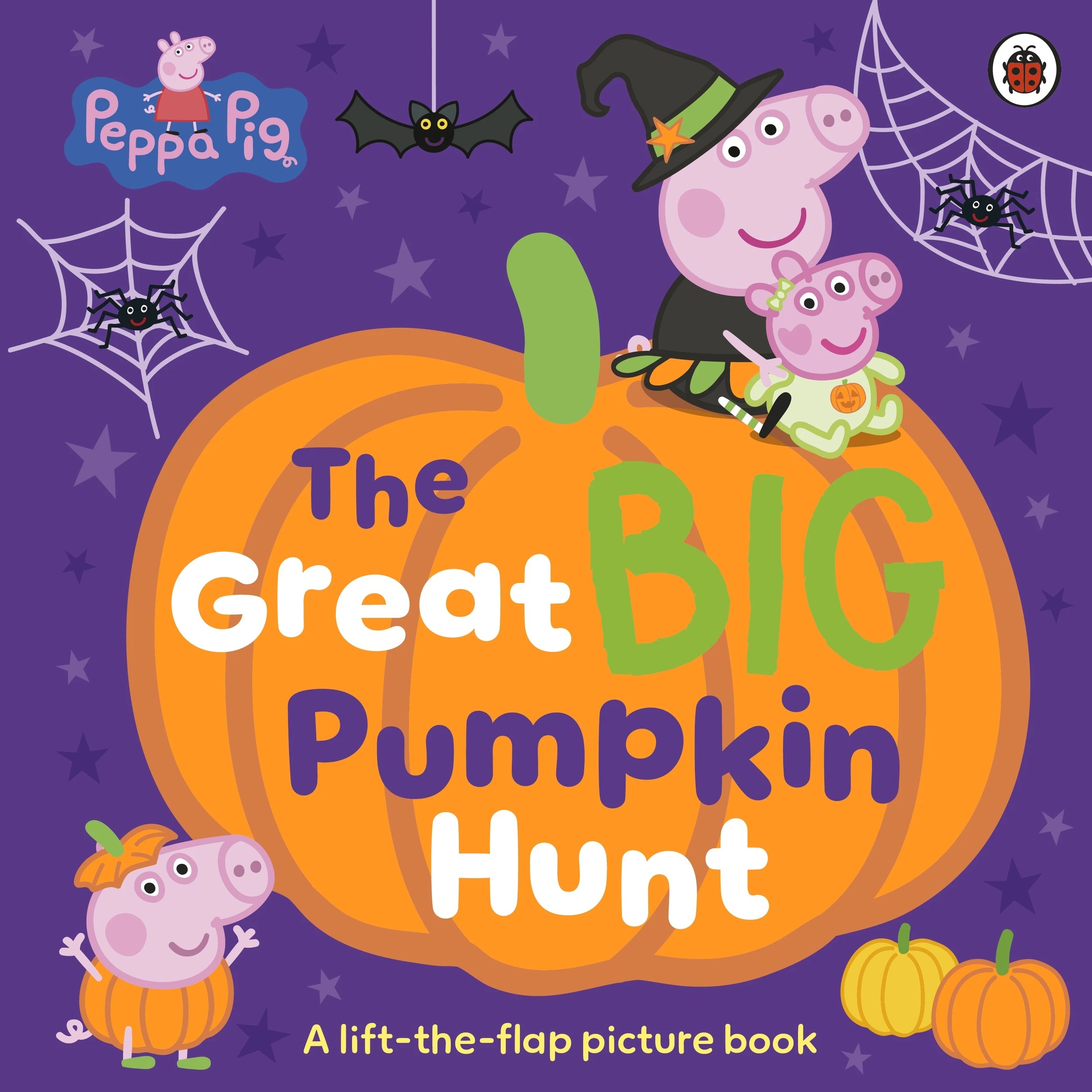 1 Peppa Pig: The Great Big Pumpkin Hunt - A-Lift-The-Flap Picture Book, 1 of 6