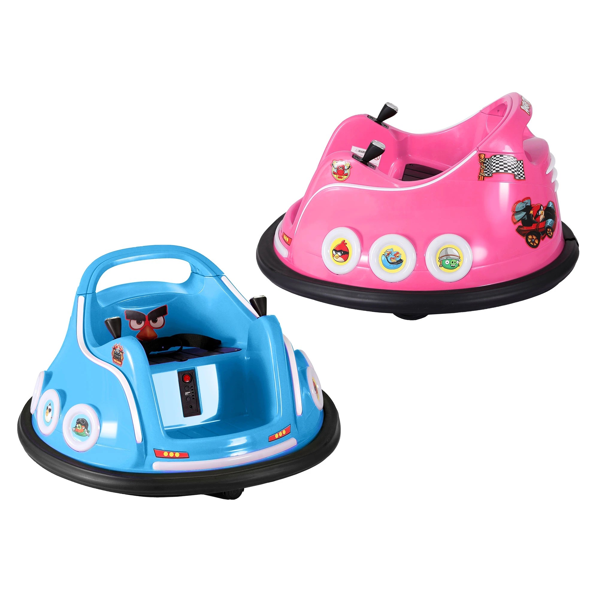 4 Rigo Kids Ride On Car Bumper Electric Toys Cars with Remote Control Stickers - Multi, 4 of 9