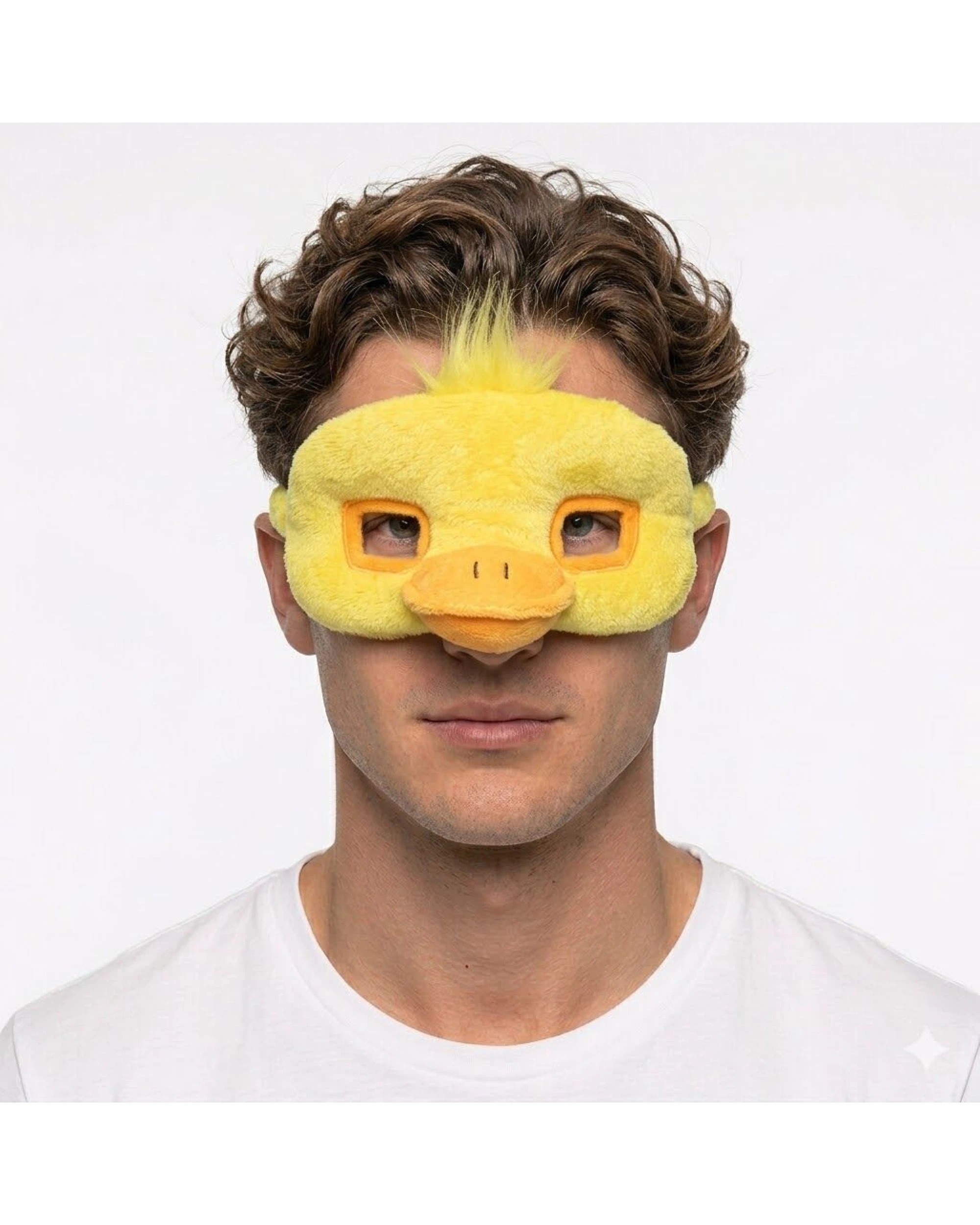 1 BR Costumes ANIMAL EYE MASK Party Costume Halloween Accessory - Duck, 1 of 3