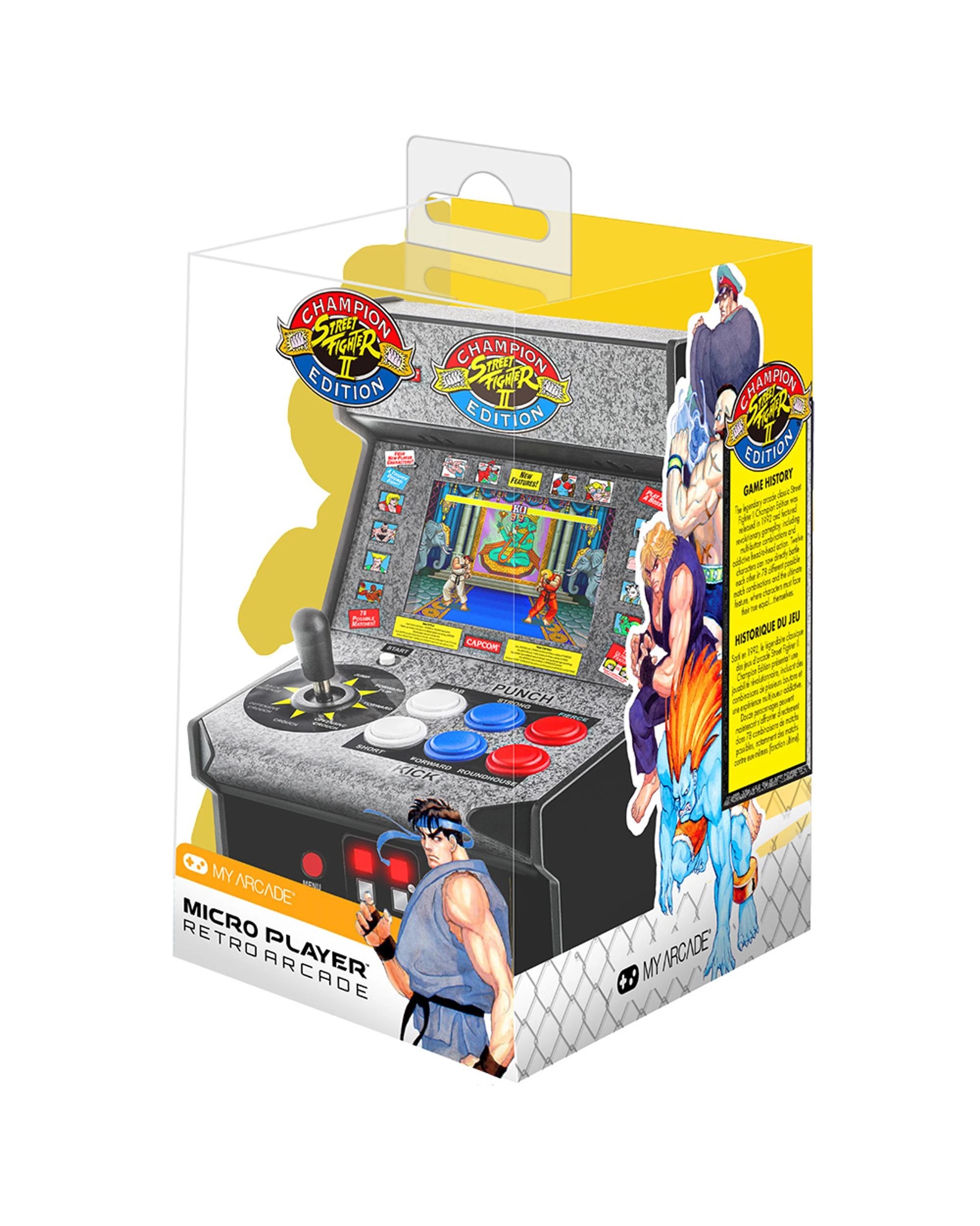 1 MyArcade STREET FIGHTER II CHAMPION EDITION Micro Player, 1 of 3