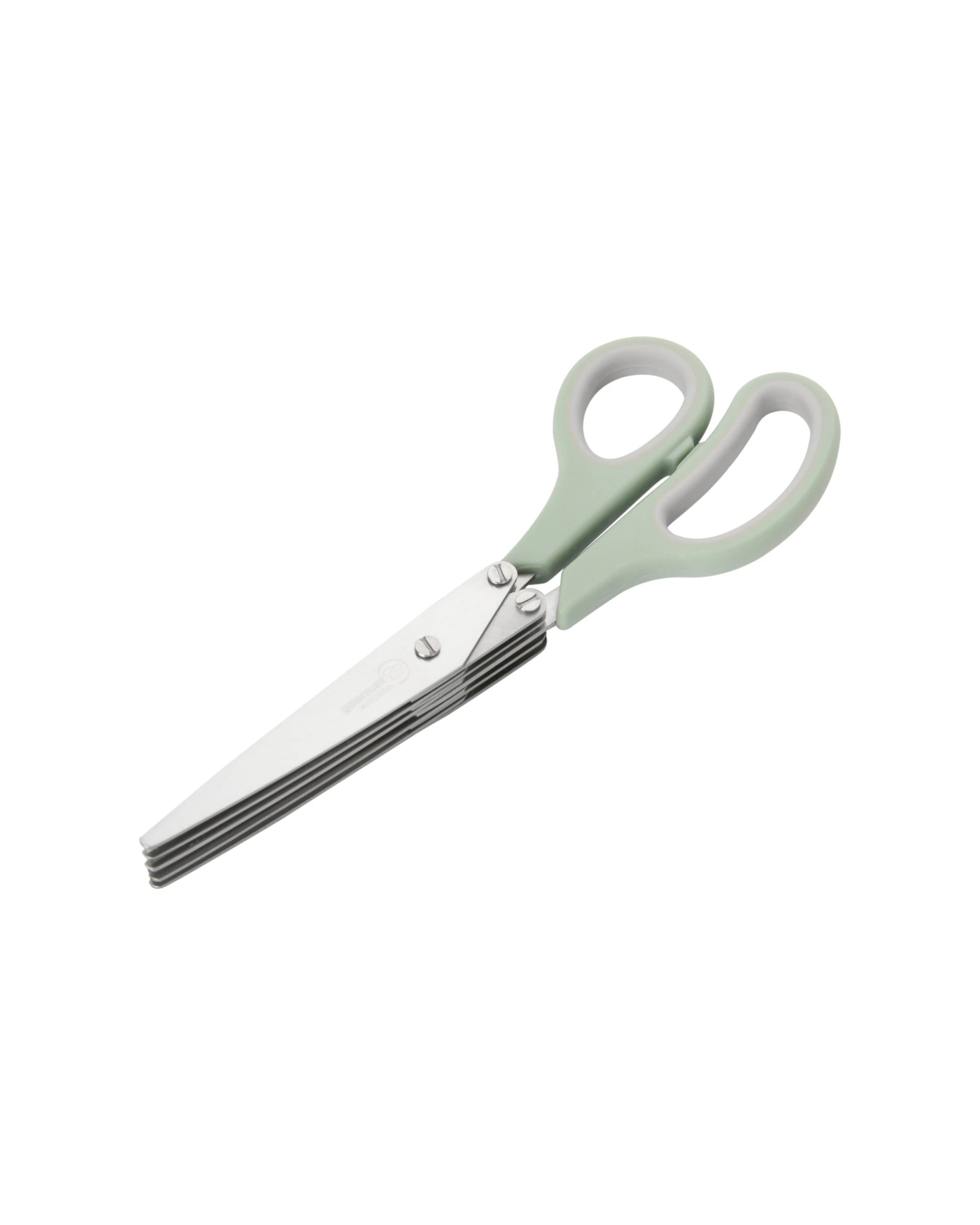 6 Gourmet Kitchen Modern Multiple Blade Scissors 21.1x7.5x1.7cm - Green, 6 of 7