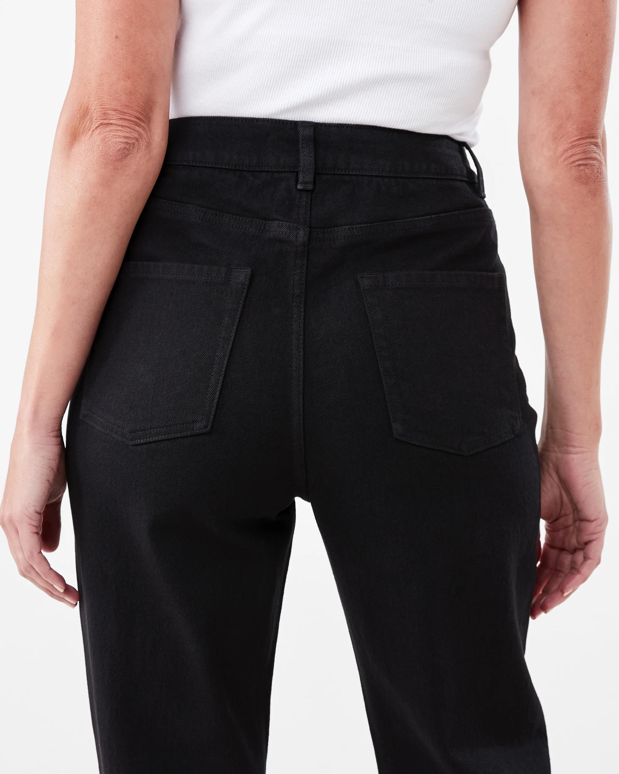 7 Mum Jeans Black Wash, 7 of 9