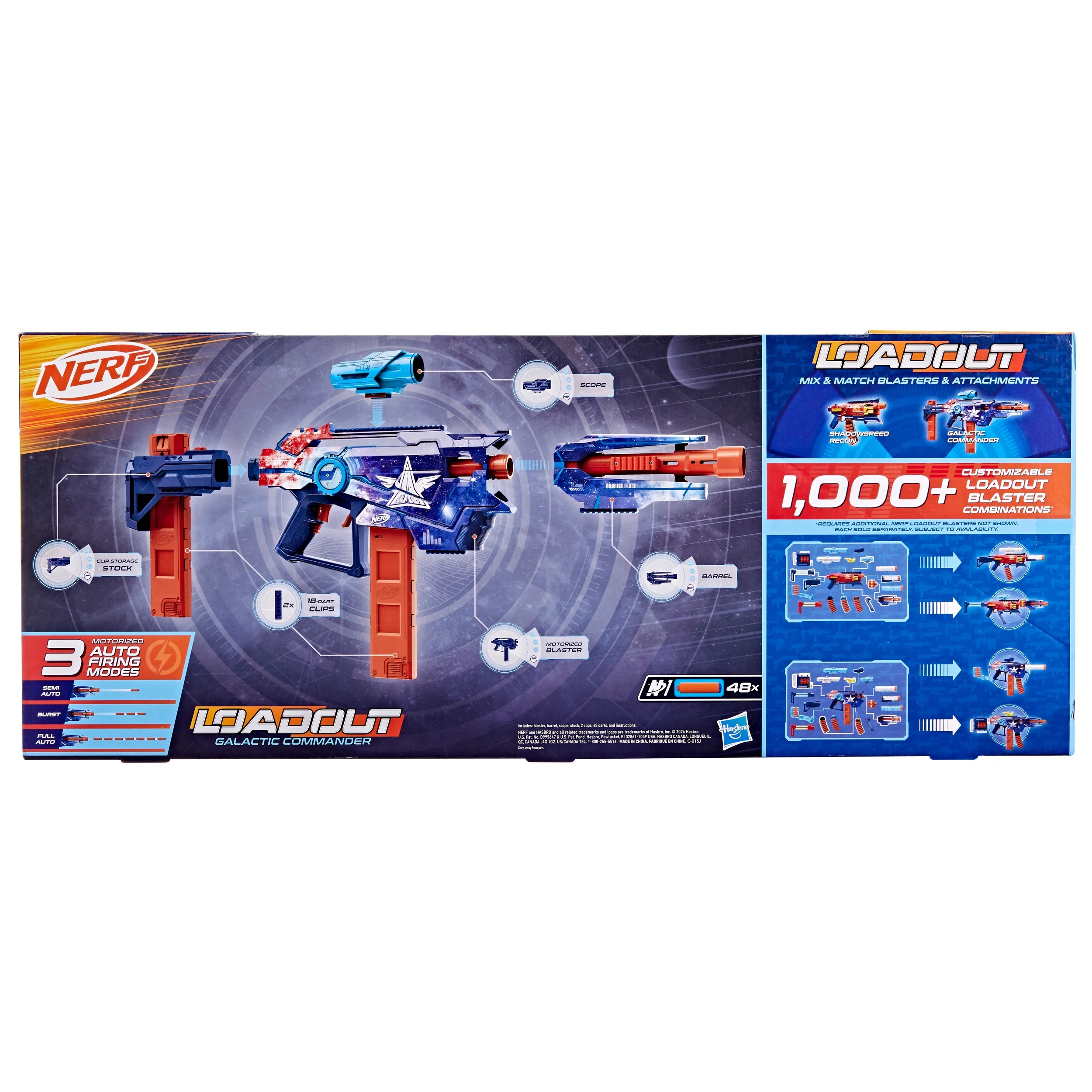 2 Nerf Loadout Galactic Commander - Blue, 2 of 3