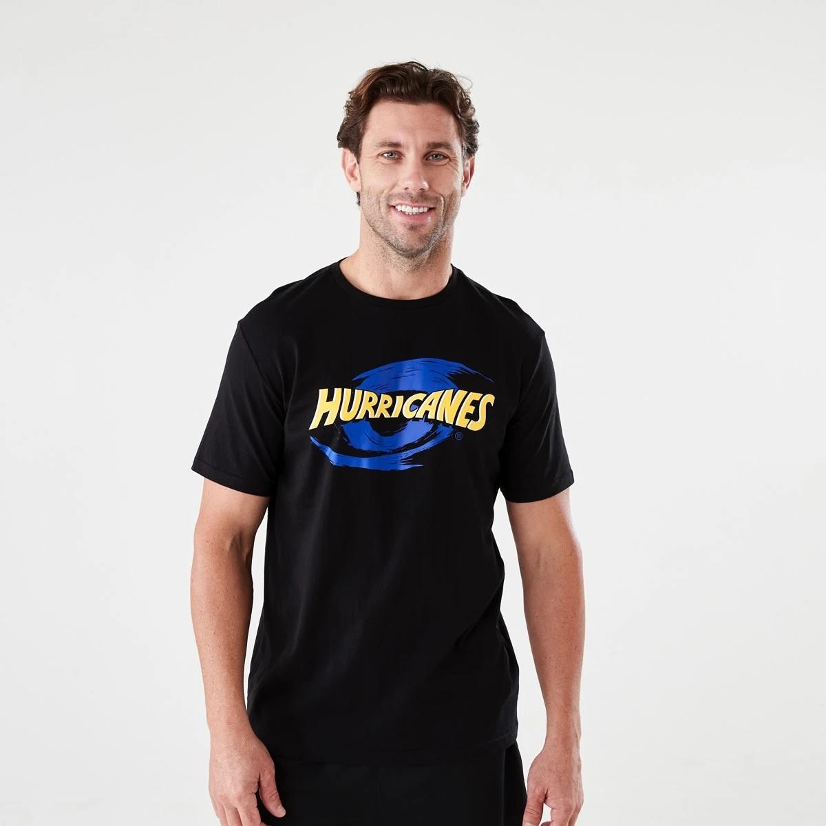 1 Official Super Rugby Adult T-shirt Hurricanes, 1 of 6