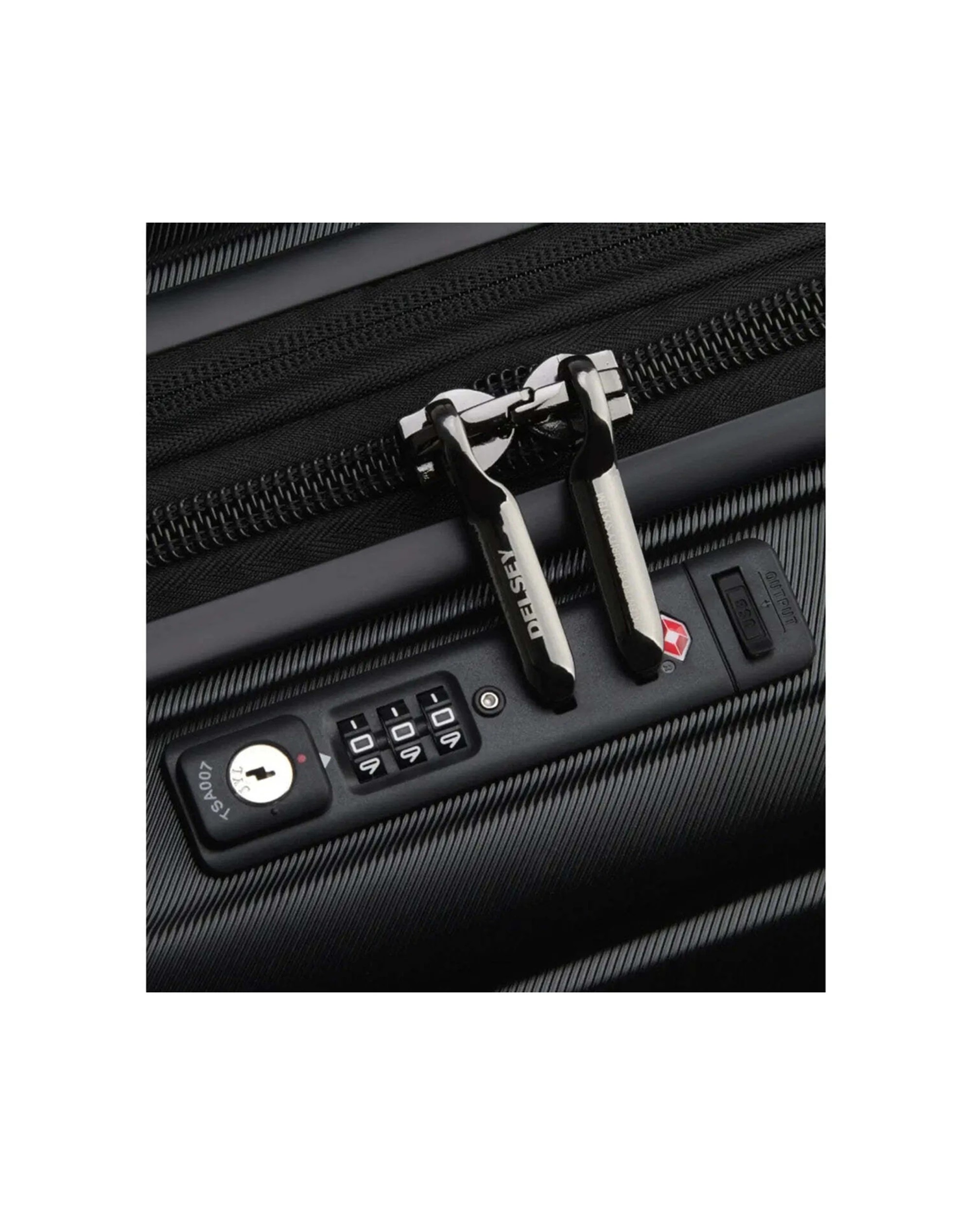 4 Delsey Shadow 5.0 - 55 cm Expandable Cabin Suitcase TSA Lock Polycarbonate - Black, 4 of 7