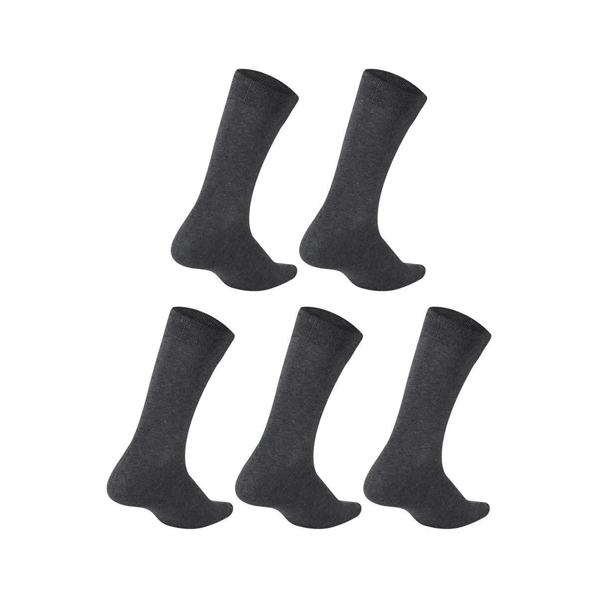 2 5 Pack Business Socks CHARRED MARLE, 2 of 3