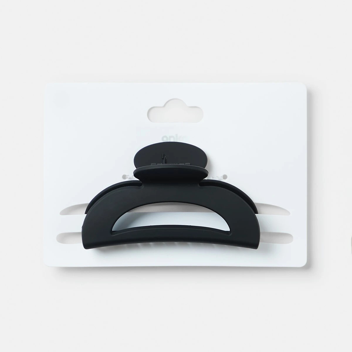 4 Black Large Cut Out Hair Clip, 4 of 4