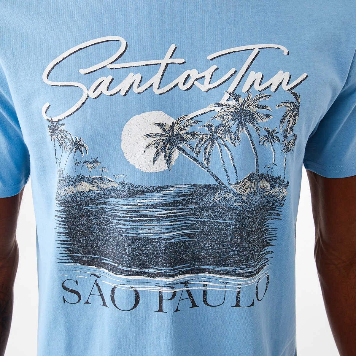 5 Printed T-shirt Blu Allure, 5 of 5