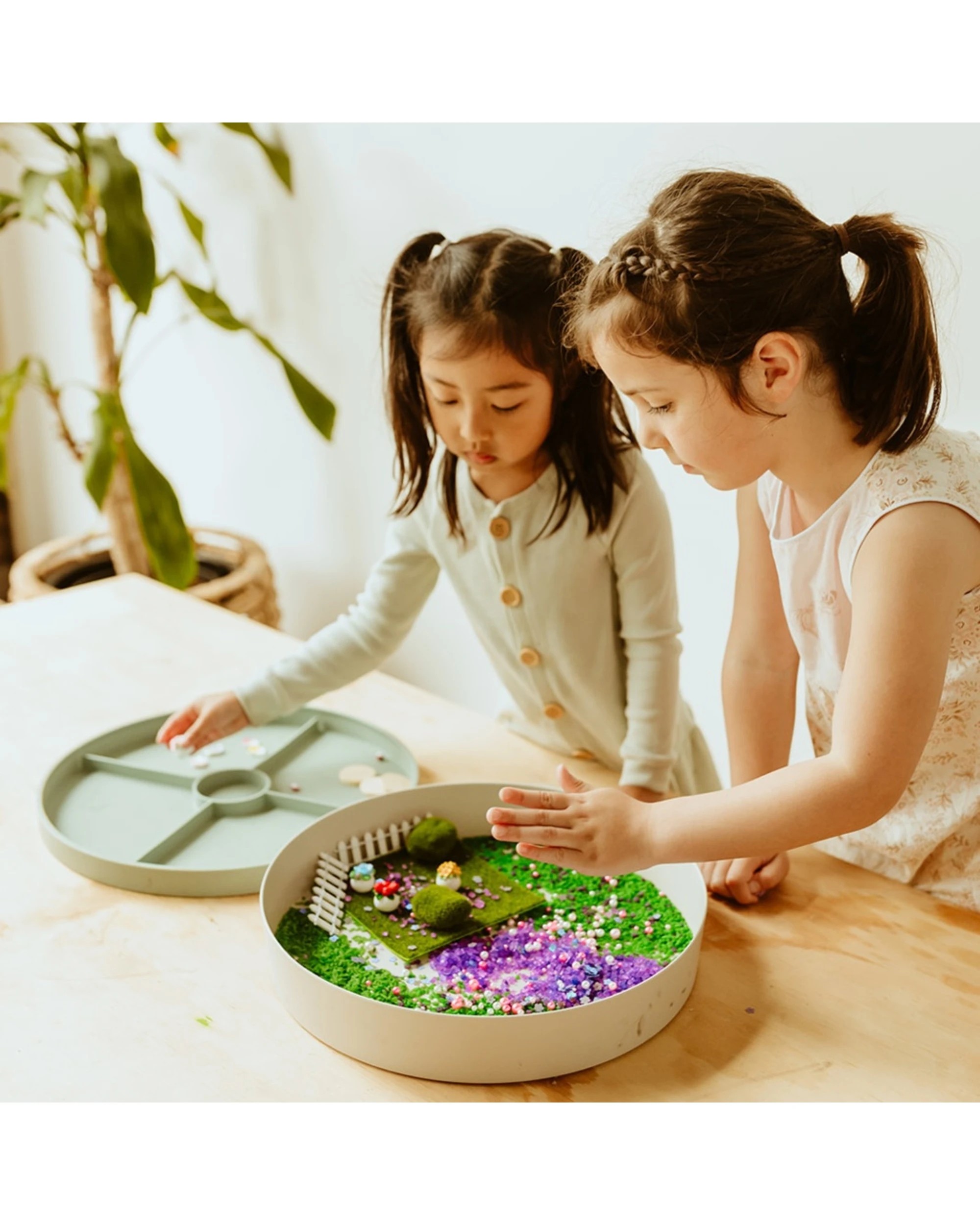 2 Jellystone Designs Kids Sensory Tray Play Kit Fairy Garden - Multi, 2 of 7