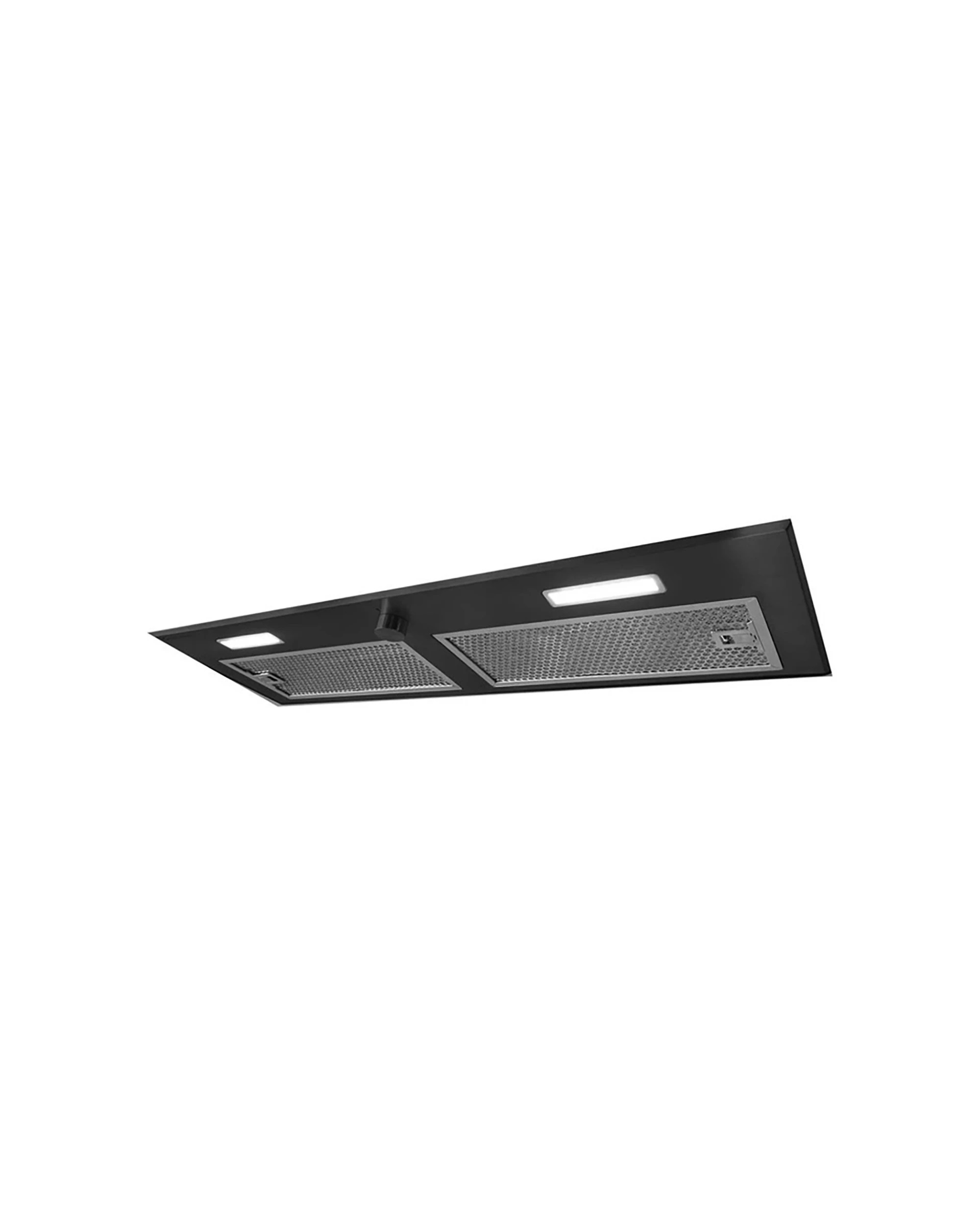 1 Kleenmaid Fixed Undermount Rangehood 90cm Black Kitchen Exhaust Vent - Black, 1 of 4