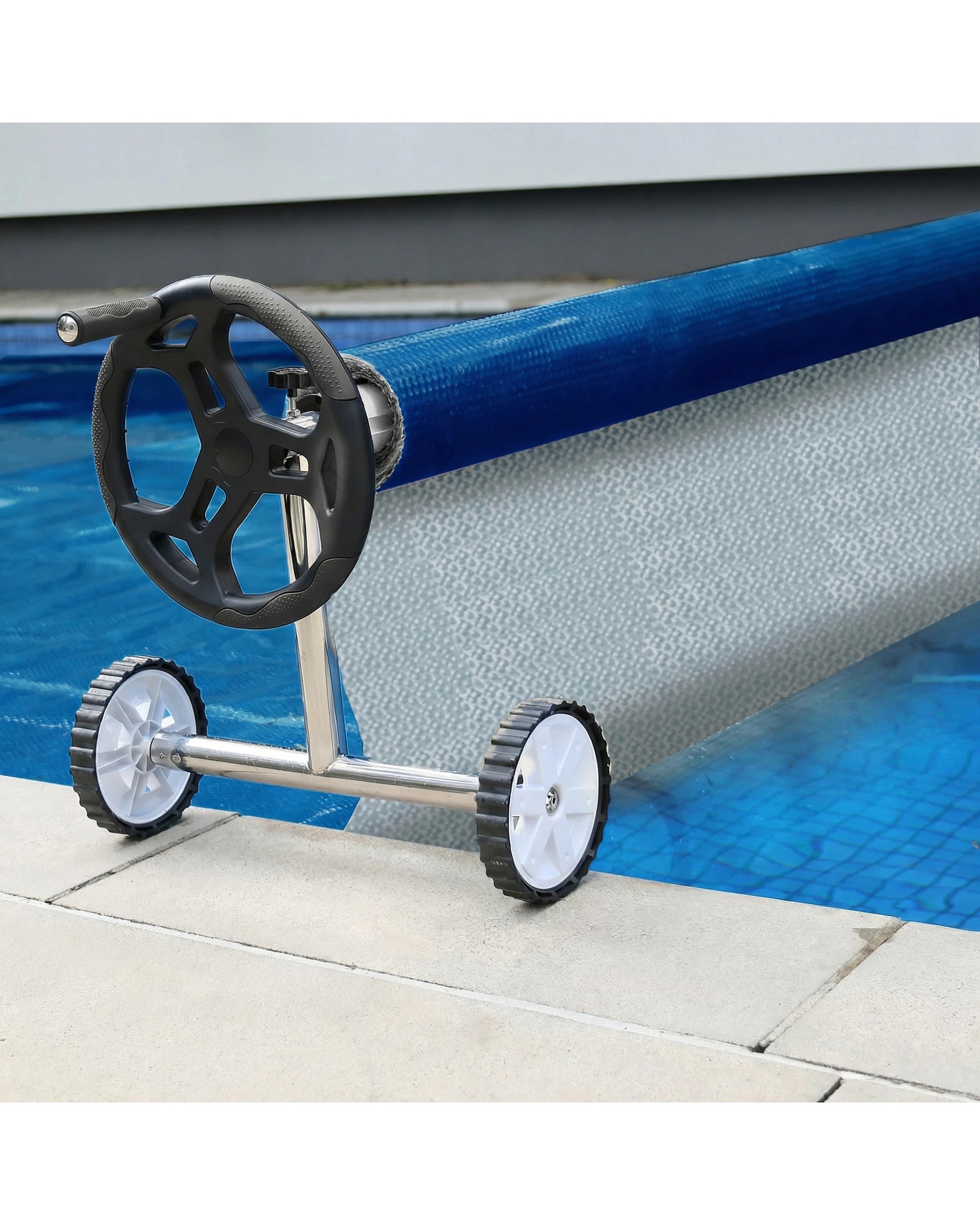 4 HydroActive 6.4 x 12m Penta Bubble Pool Cover 500 Micron - Grey - Grey, 4 of 6