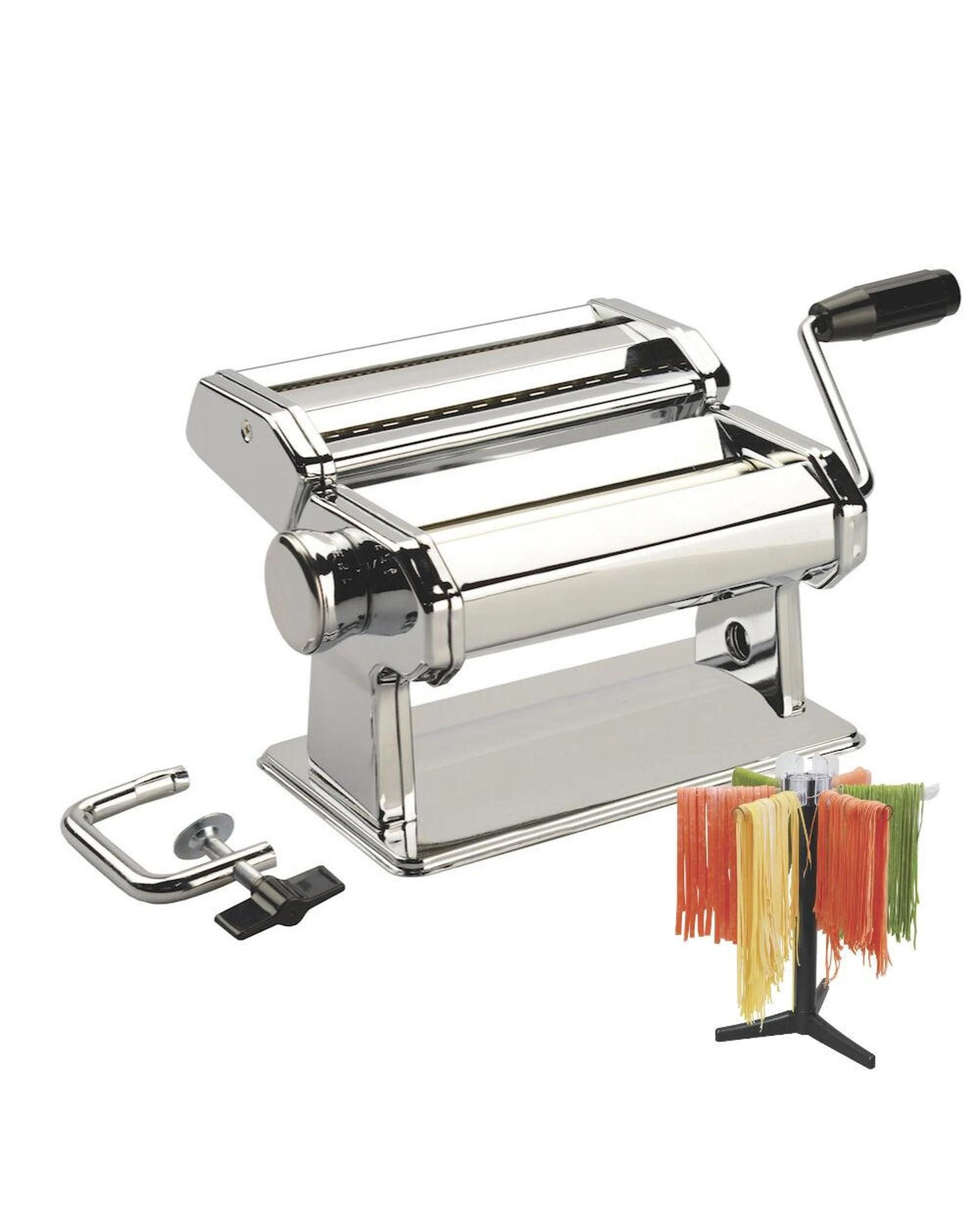 1 Avanti 180mm Adjustable Pasta Making Machine Stainless Steel  Drying Rack, 1 of 4