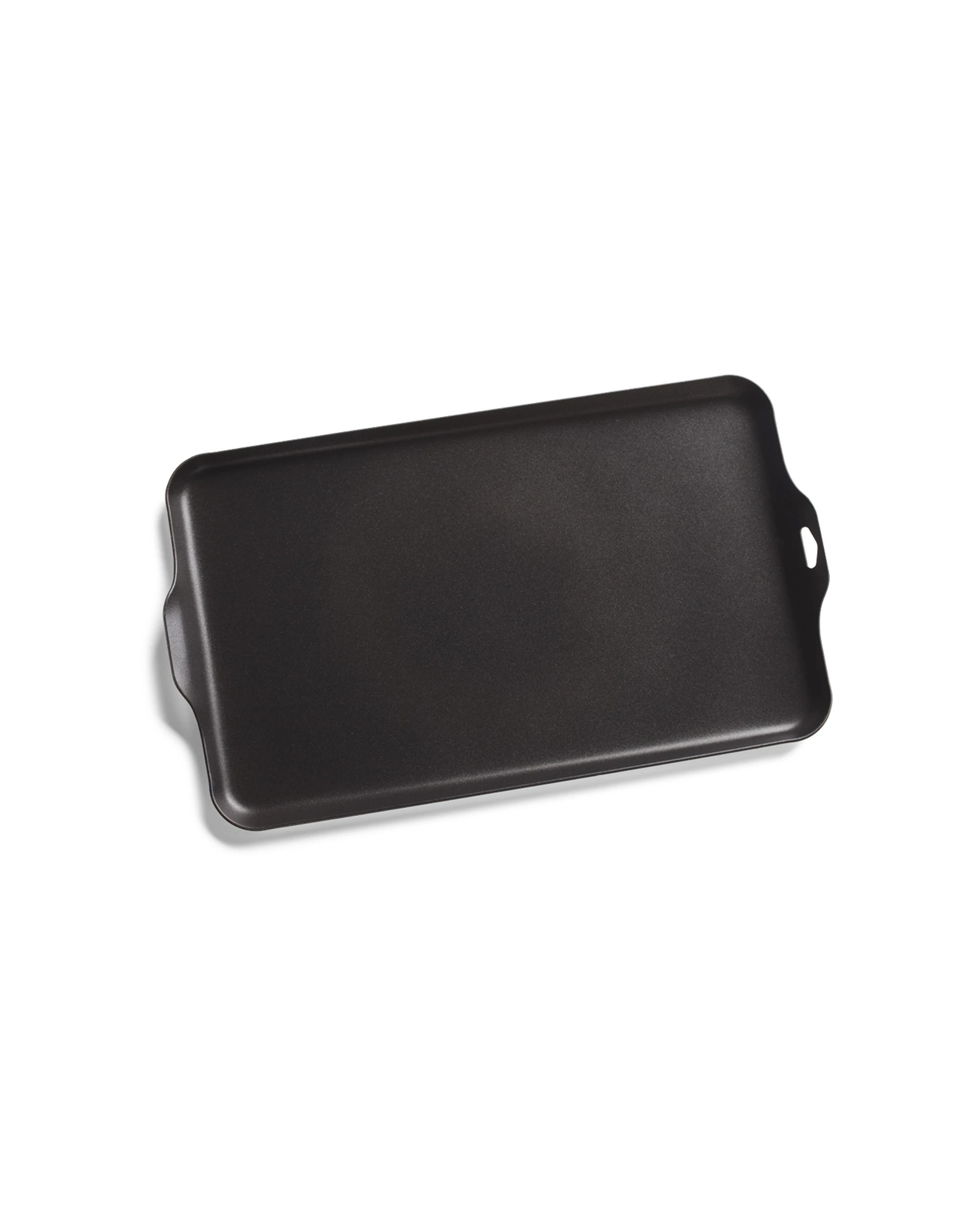 1 Coghlans Non Stick Aluminium Camp Griddle Heavy Gauge Two Burner - Black, 1 of 3