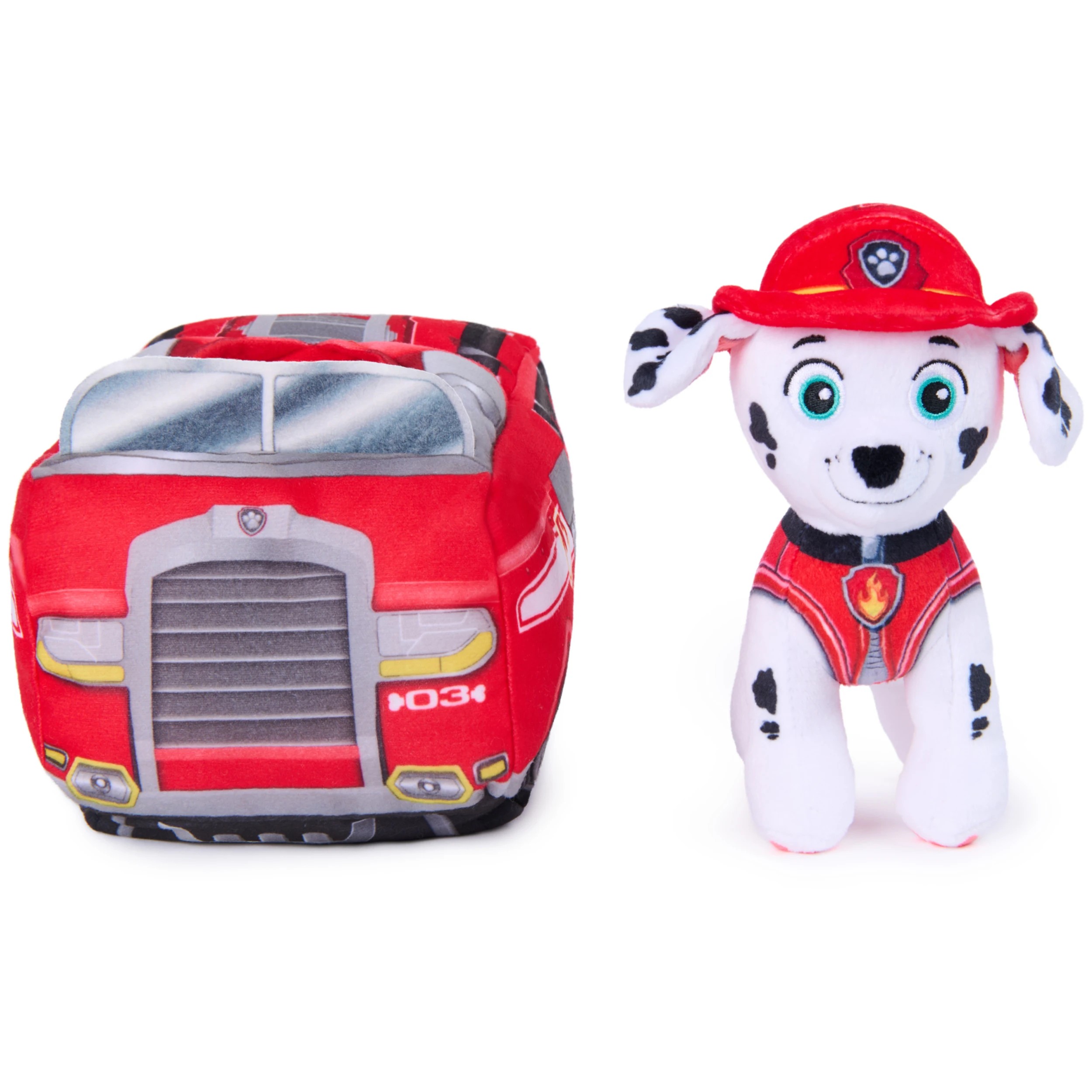 2 Paw Patrol 2 - in - 1 Rescue Marshall Plush - Red, 2 of 8