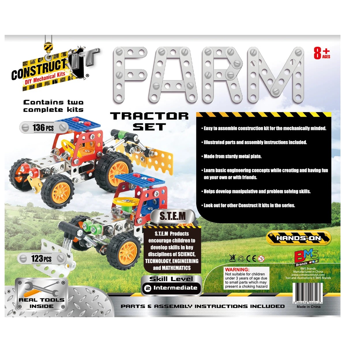5 Construct-It Farm Tractor Set, 5 of 5