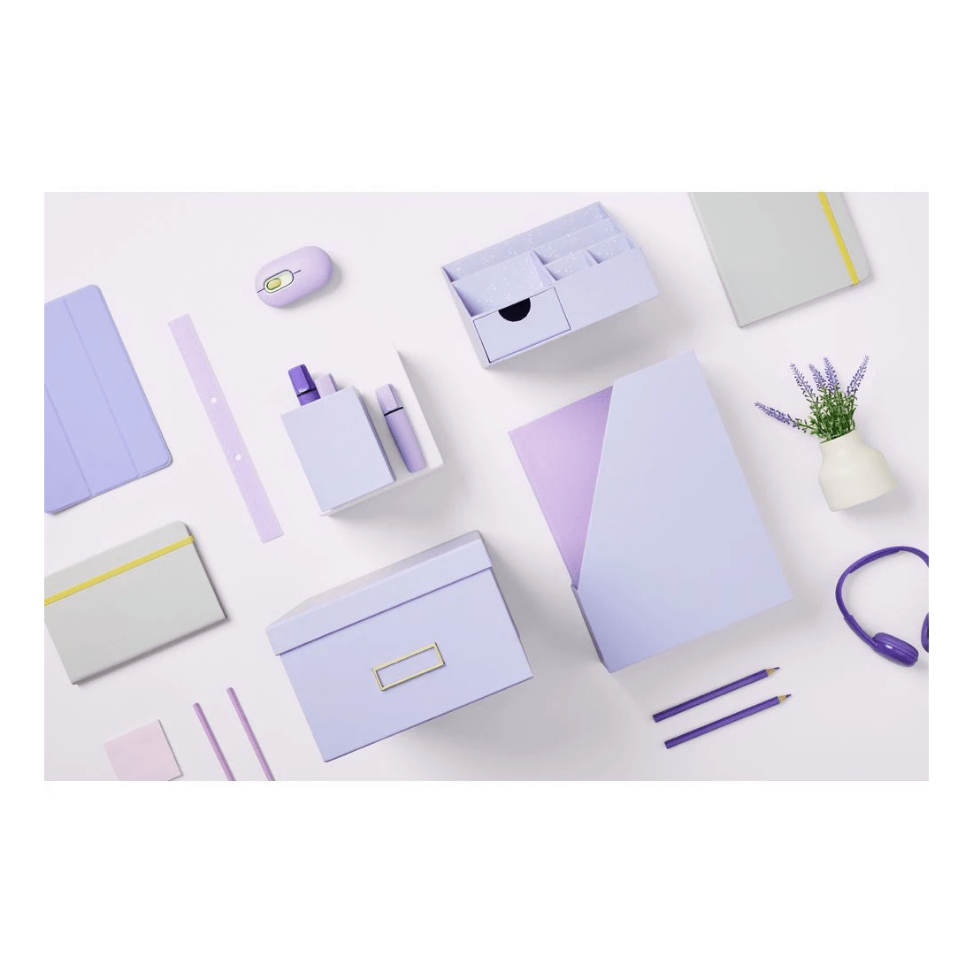 5 Otto Pastel Magazine File Purple, 5 of 6