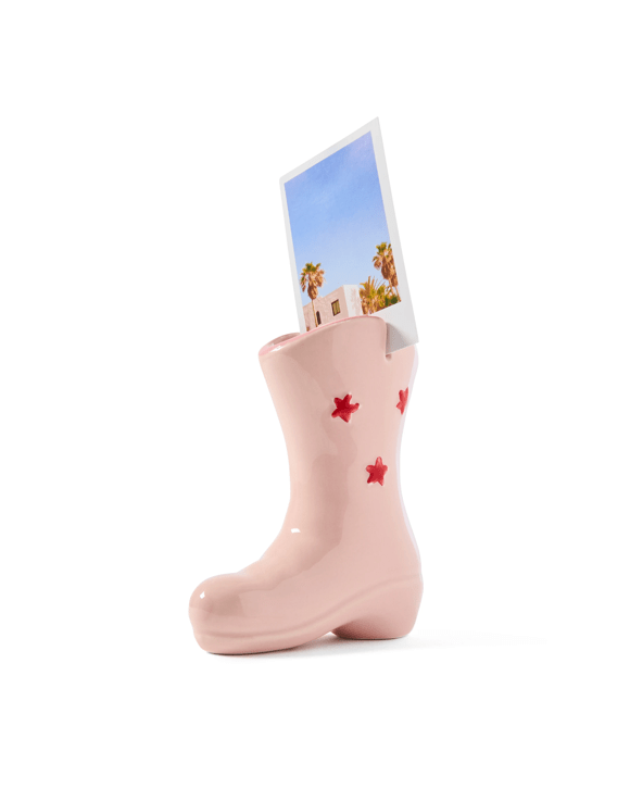 Cowboy Boot Photo Stand