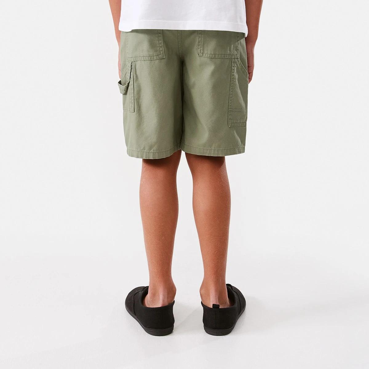 2 Carpenter Shorts Oil Green, 2 of 10