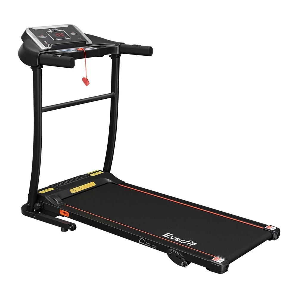 1 Everfit Treadmill Electric Home Gym Fitness Exercise Machine Incline 400mm - Black, 1 of 6