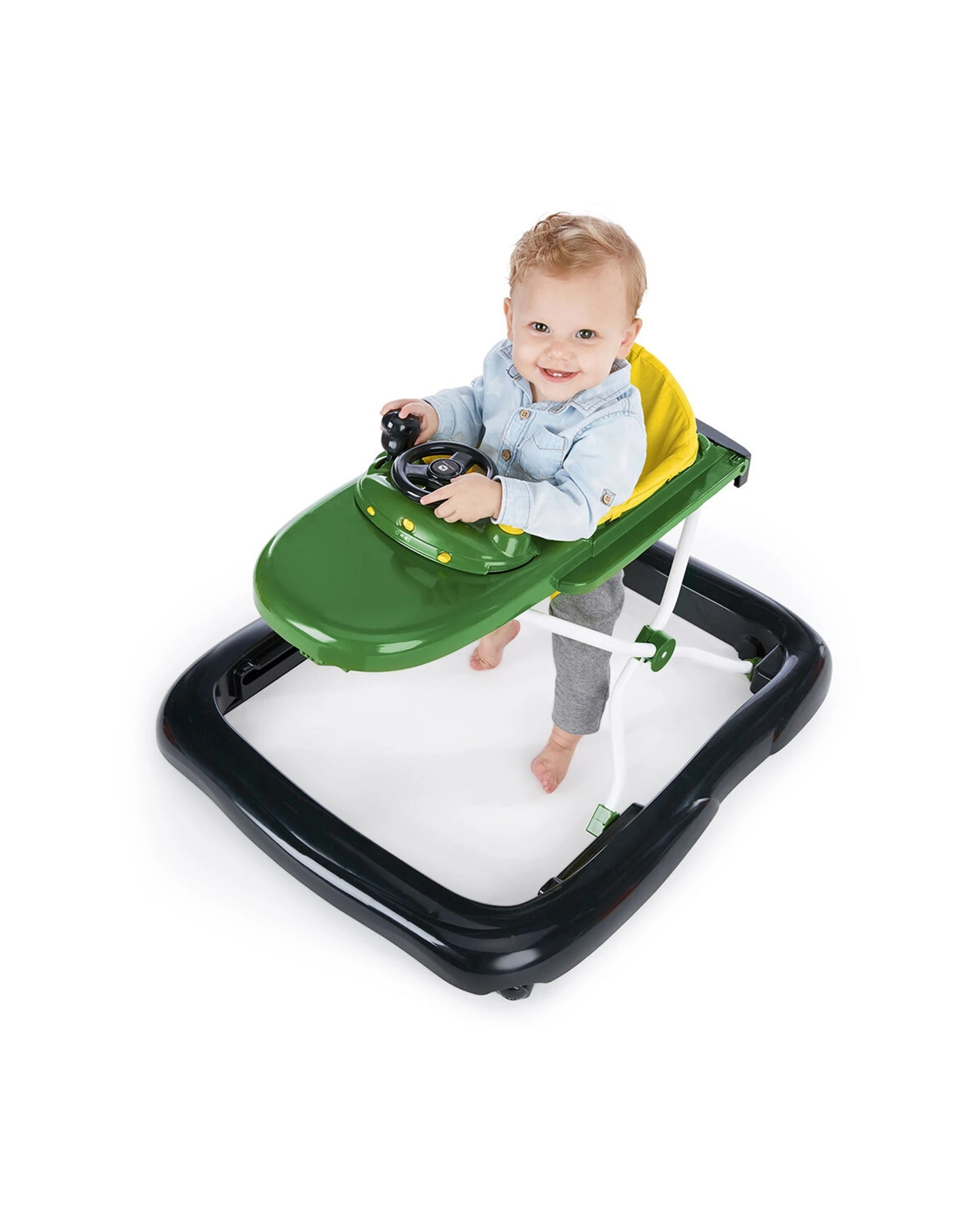 4 John Deere Gator 3 In 1 Baby Walker Adjustable Height Foldable Design Unisex 6m+
 - Green, 4 of 8