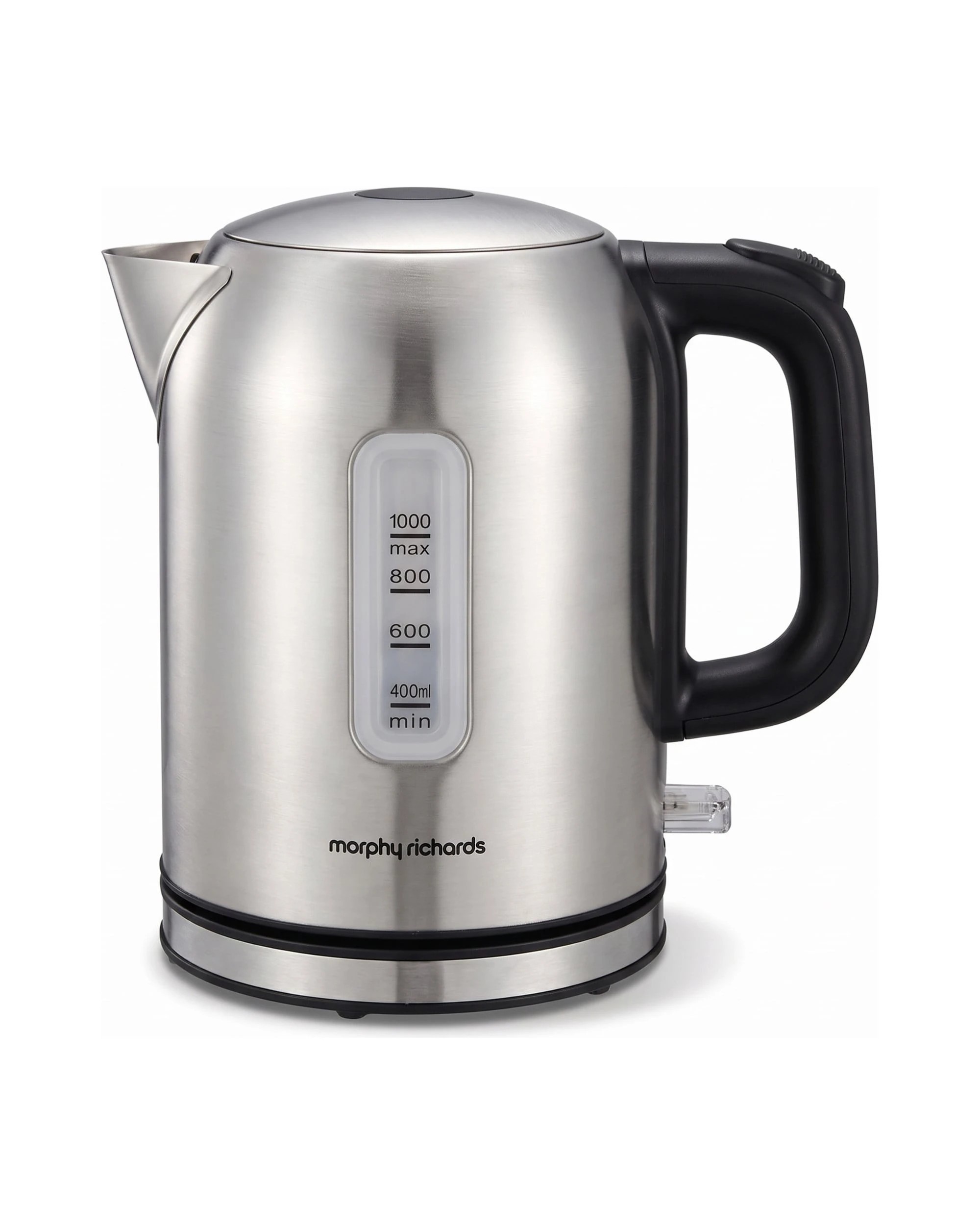Morphy Richards Equip Kettle and Toaster Set Brushed Stainless Steel 1L ...