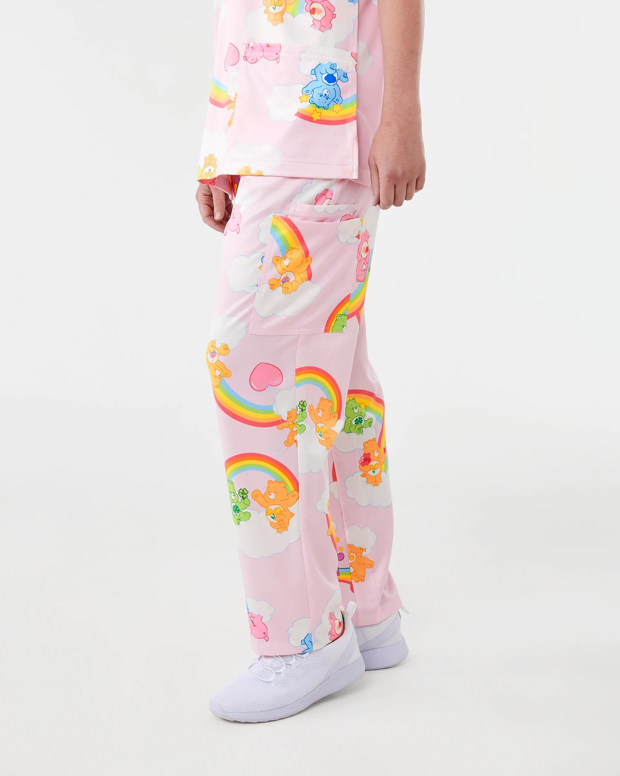 2 Workwear Care Bears License Scrub Pants Carebears, 2 of 7