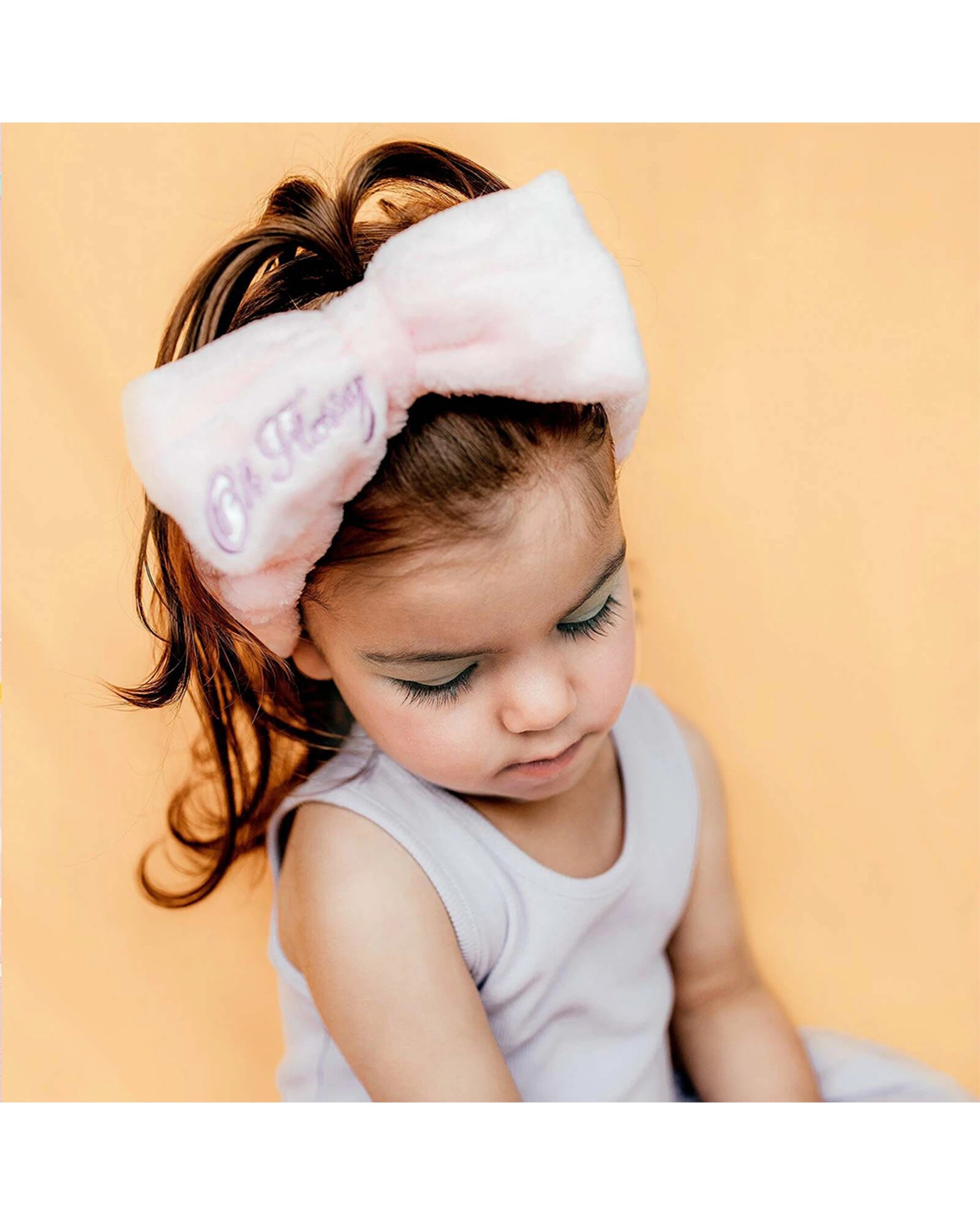 3 Oh Flossy Fluffy Makeup Cosmetic Headband Hairband 2PK - Pink, 3 of 8